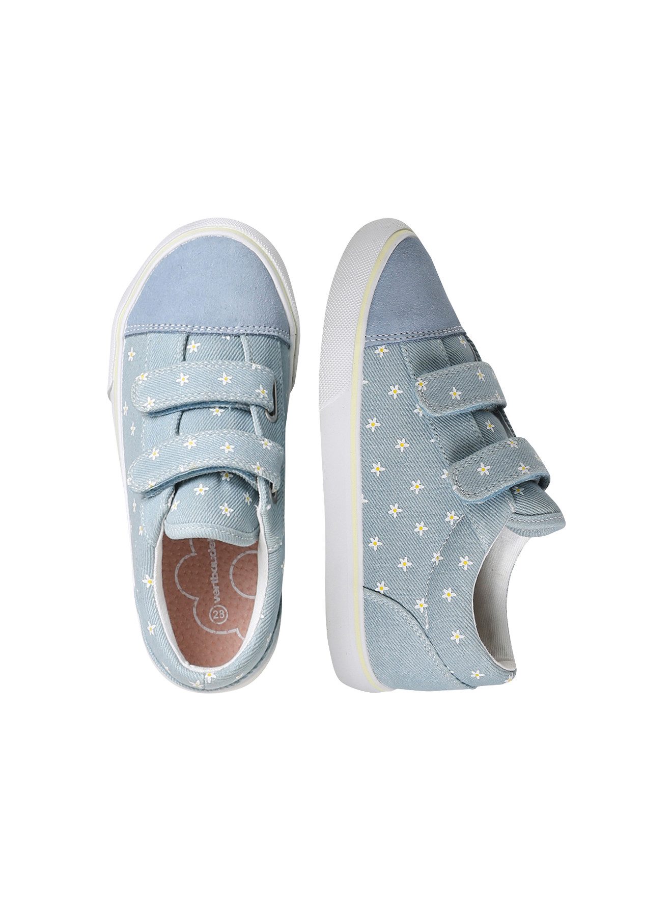 vertbaudet Sneakers mit Klett Baby, Synthetik Sneaker