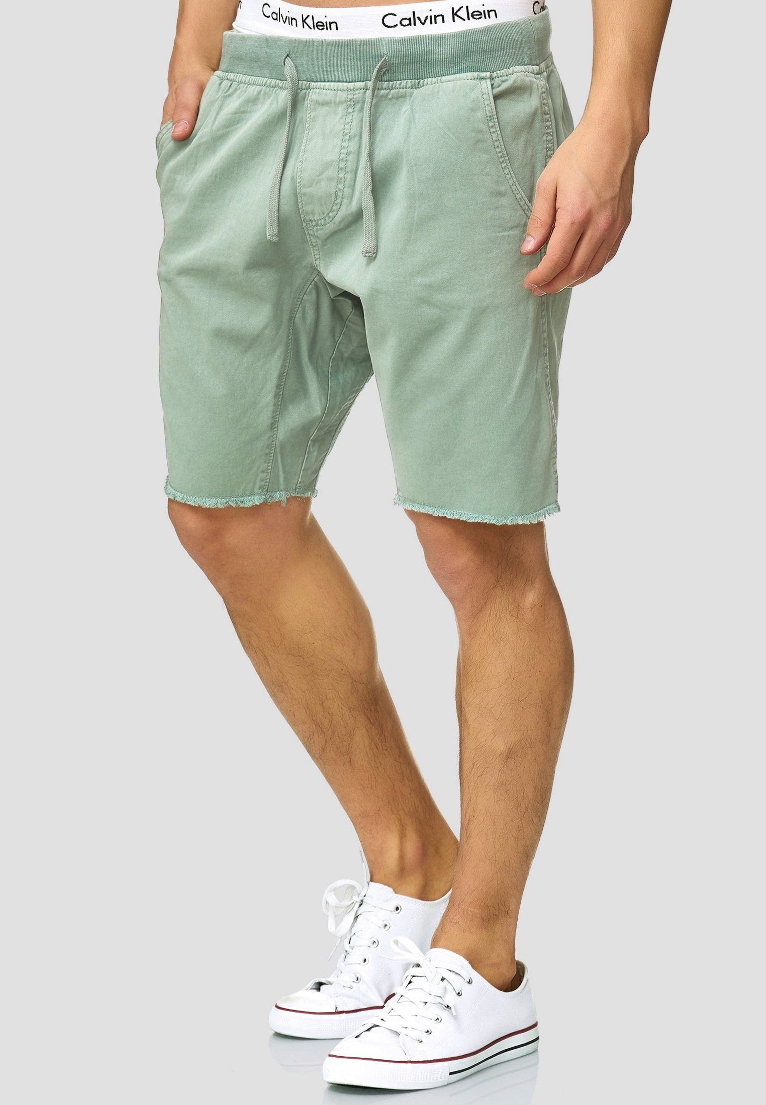 Indicode Blue Carver Surf Chinoshorts