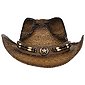 FoxOutdoor Strohhut »Strohhut, "Tennessee", mit Hutband, braun-schwarz« mit Western Style Hutband, Bild 1