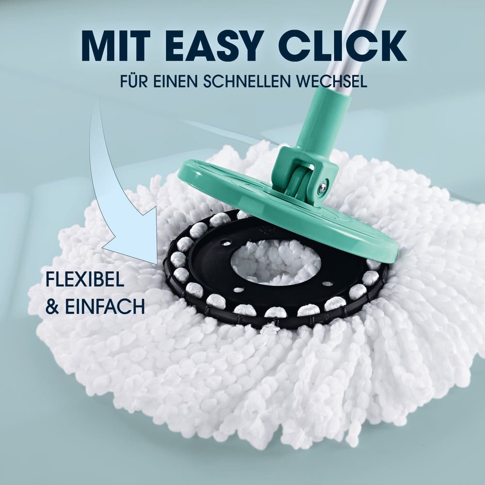 CLEANmaxx Wischmopp Power-Wischmopp - Ersatzmopp, 2er-Set