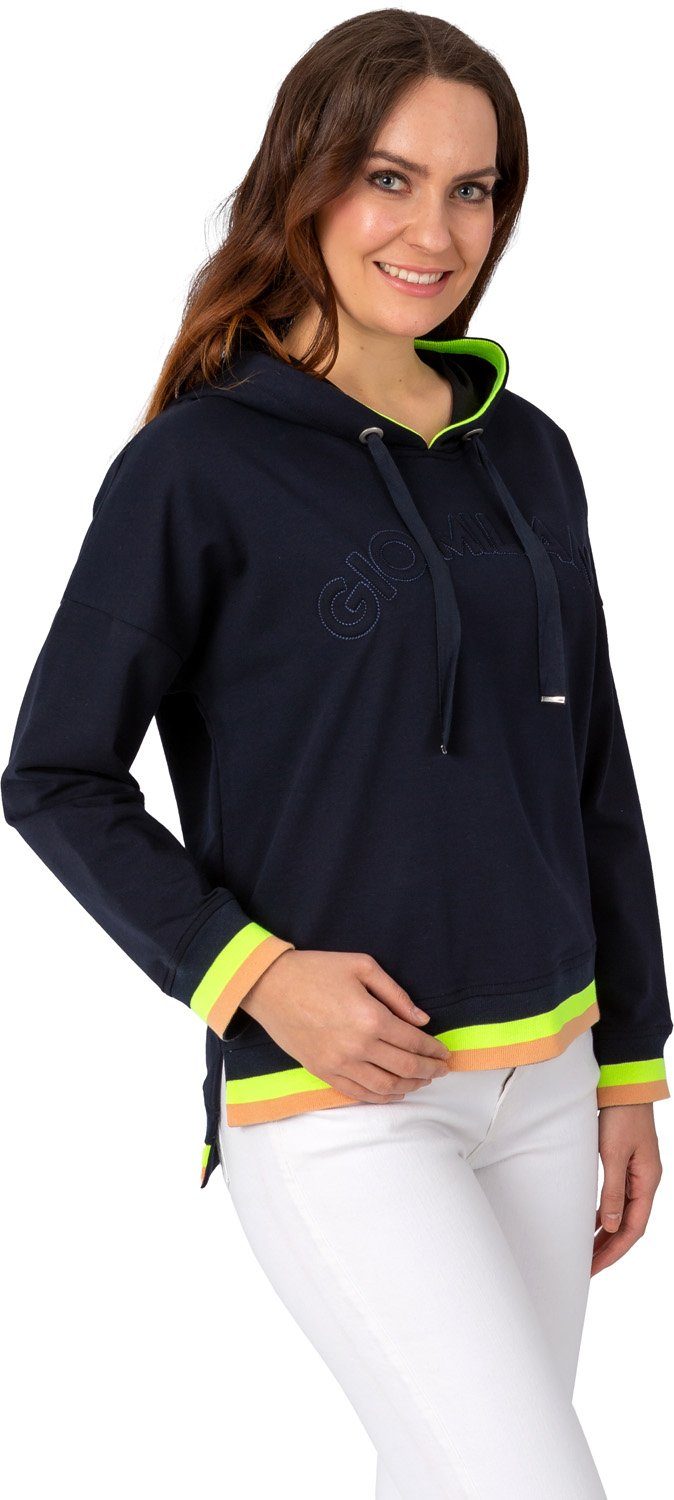 Gio Milano Kapuzensweatshirt G26-1128 Hoodie mit günstig online kaufen