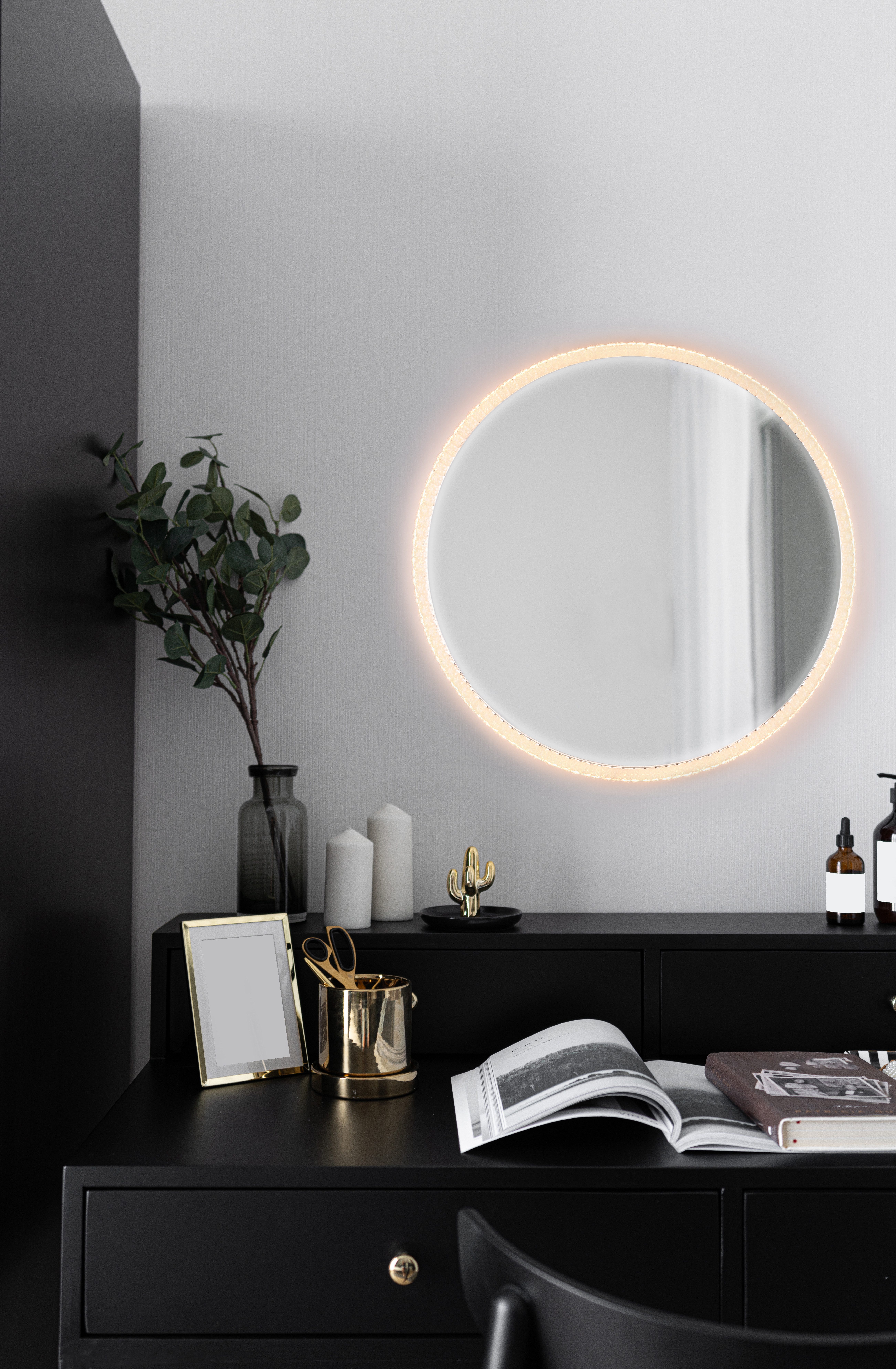 MIRRORS AND MORE LED-Lichtspiegel Yulika (1-St)