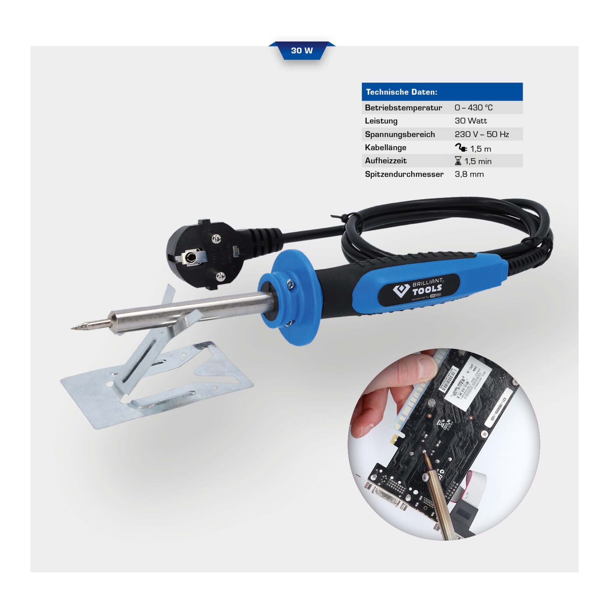 Brilliant Tools Lötkolben Brilliant Tools Lötkolben, 30 W