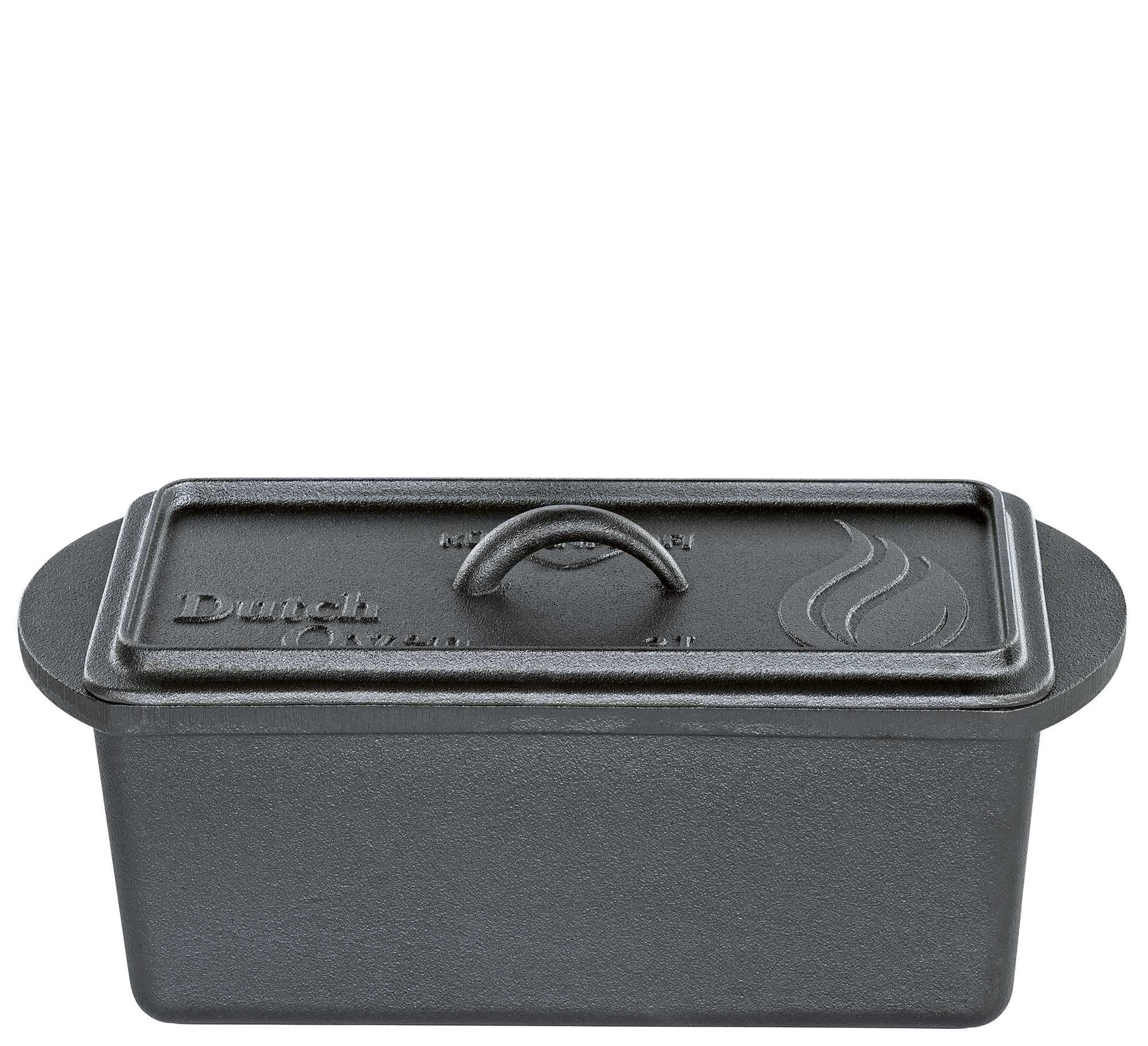 Küchenprofi Kastenform Dutch Oven Kastenform aus Gusseisen 3 Liter
