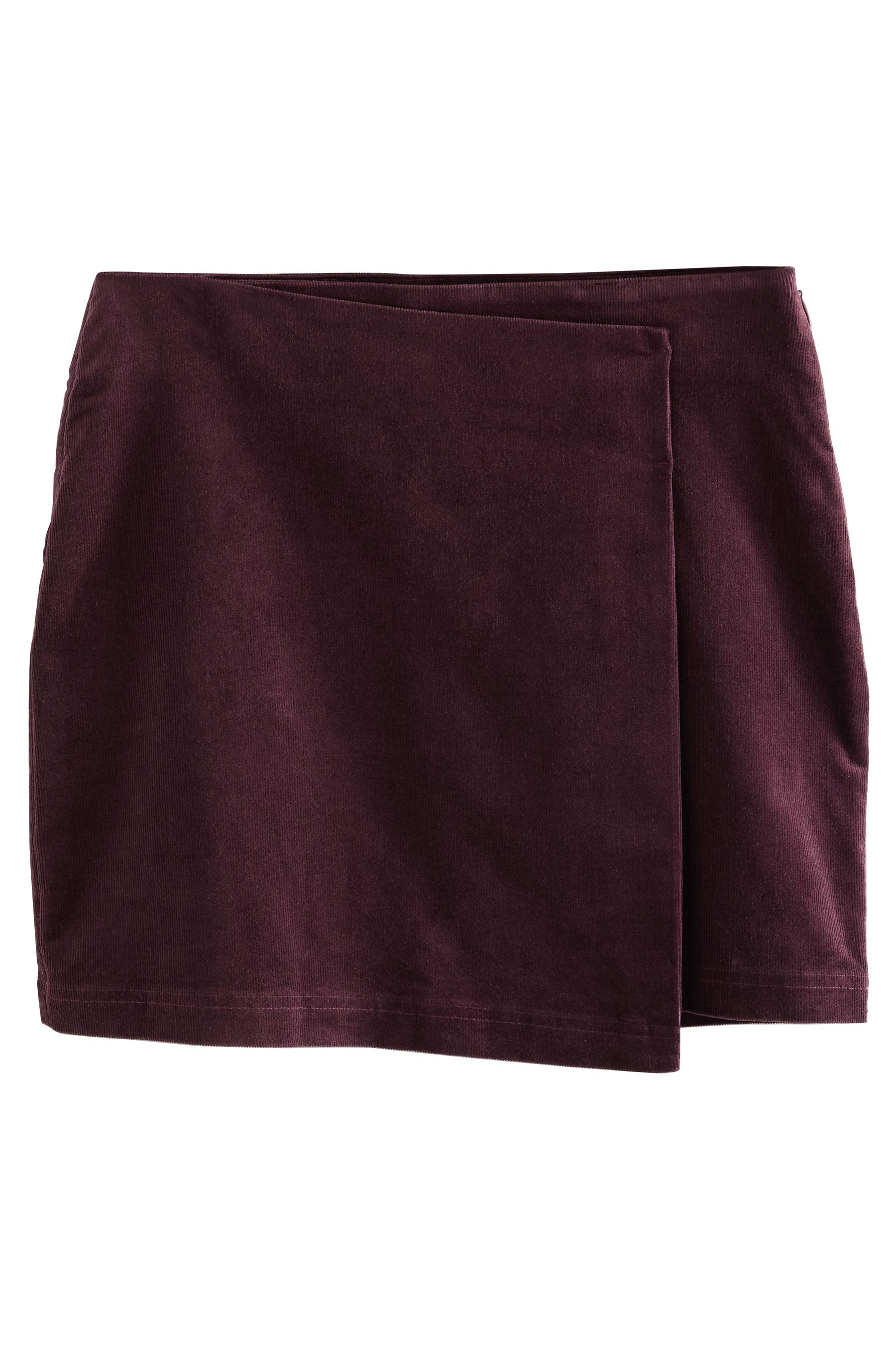 Next Minirock Mini-Wickelrock aus Cord (1-tlg) günstig online kaufen