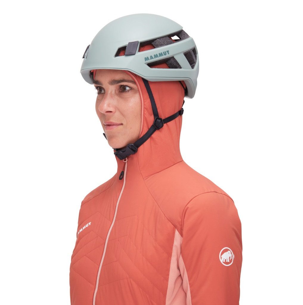 Mammut Allwetterjacke Isolationsjacke Rime Light IN Flex Hooded (leicht, windabweisend)
