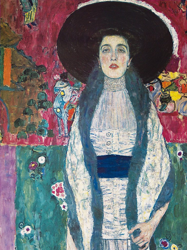 1art1 Poster Gustav Klimt Kunstdruck Bild - Adele Bloch Bauer, 1912 (80 x 60 cm)