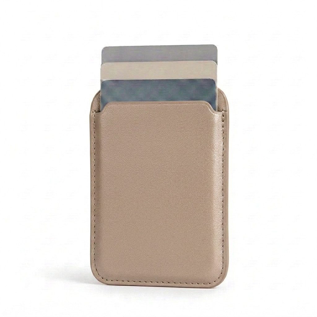 Futurea Smartphone-Hülle MagSafe Kunstleder Wallet Kartenetui für Apple iPhone 17 bis 12, magnetisch für Apple iPhone 17,16,15 Pro Max