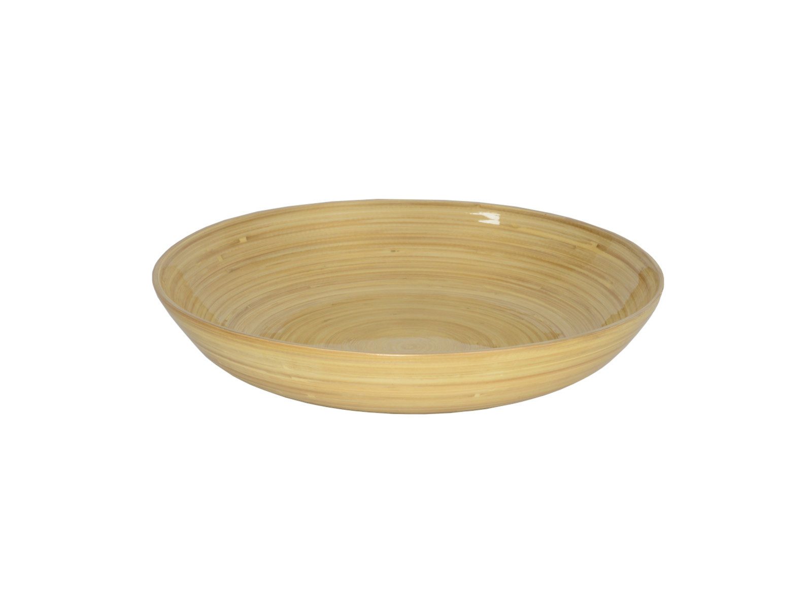 albert l. (punkt) Obstschale Bambus-Obstschale natur 30 x 5,5 cm, Bambus, (Obstschalen), Obstschale 30x5,5