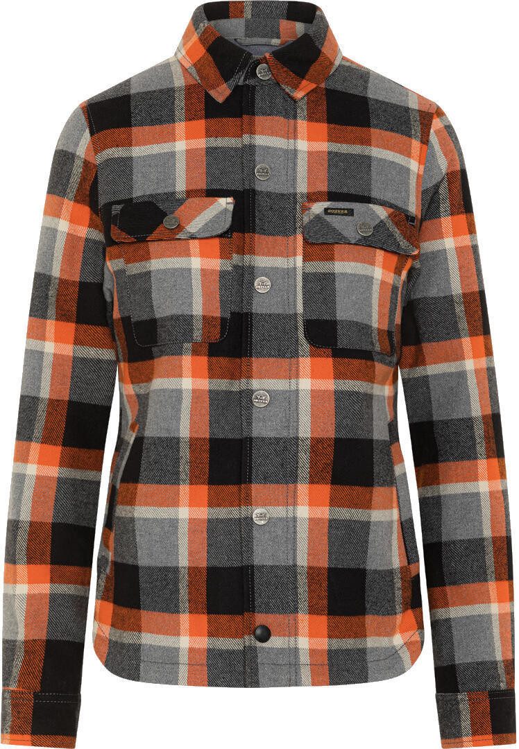 Rokker Motorradjacke Memphis Rider Damen Motorrad Hemd Atmungsaktiv abriebfest