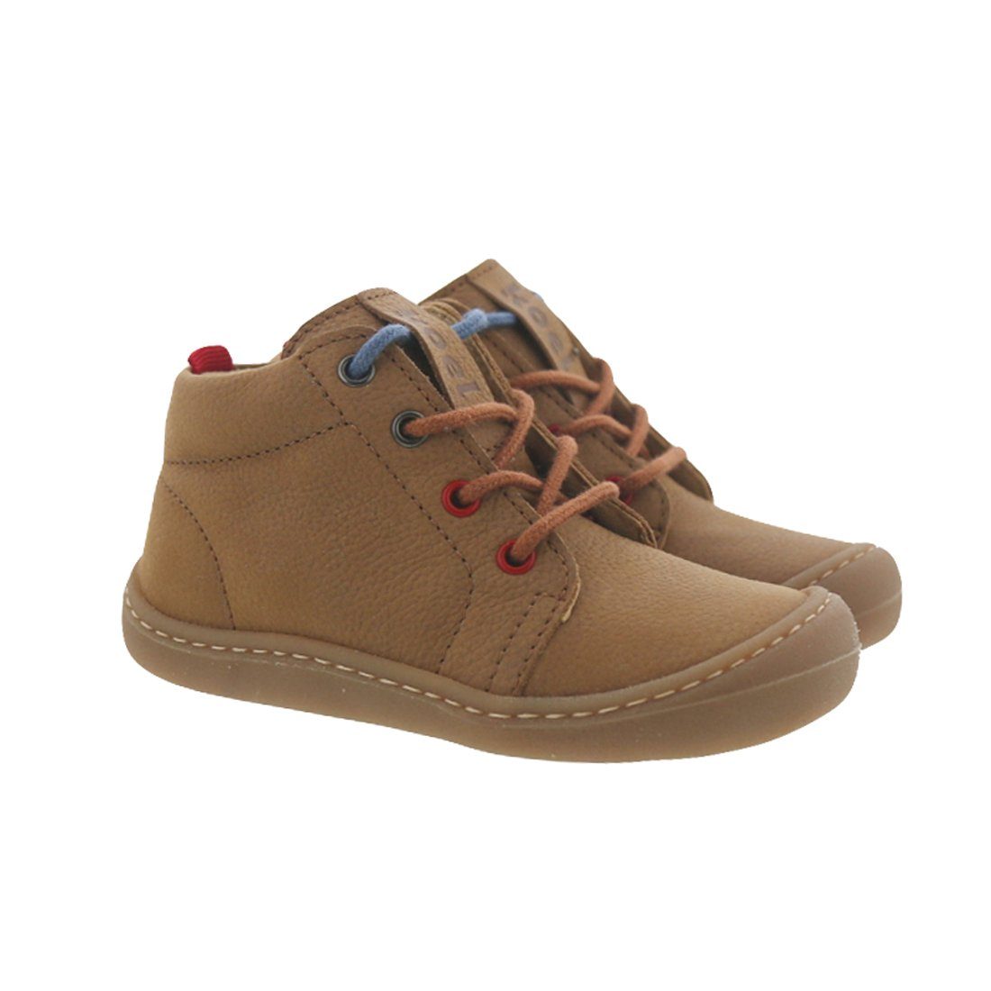 KOEL Koel Обувь Lauflernschuh Босоножки Barefoot Ben 2.0 Schmal Cognac Schnürschuh