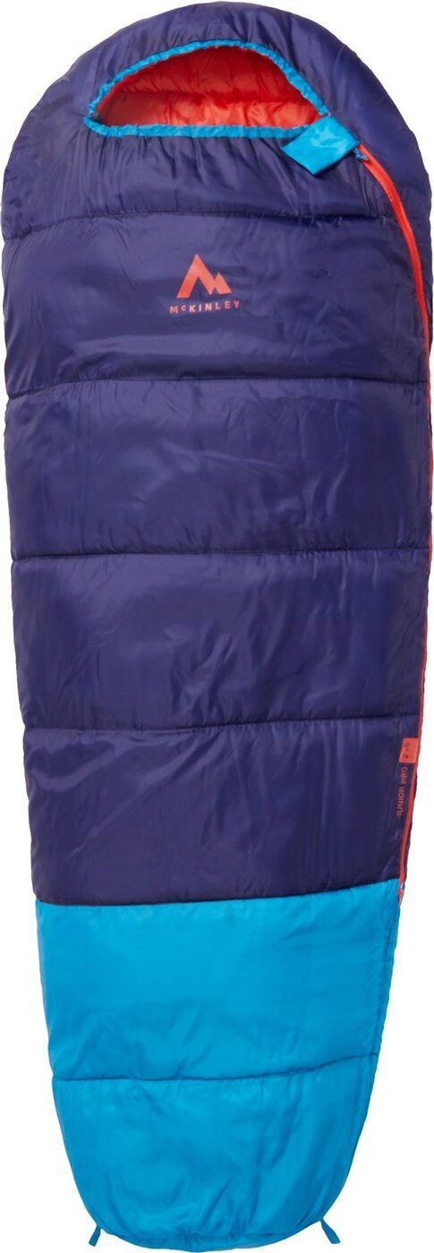 McKINLEY Schlafsack Kinder Mumienschlafsack JR. EXT II - Blue/Navy Dark/Red