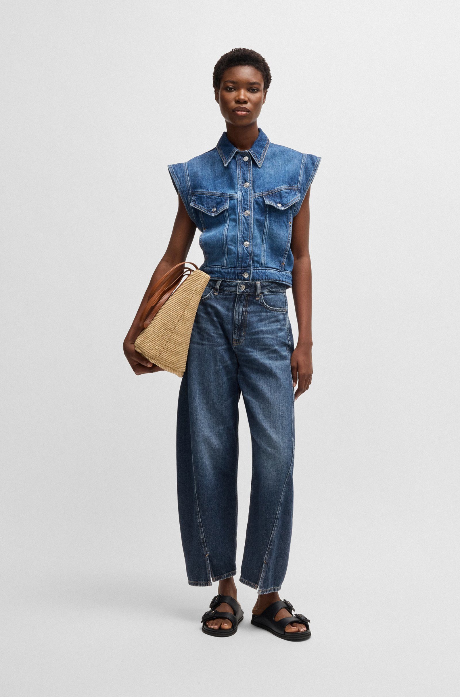 BOSS ORANGE 5-Pocket-Jeans C_Baloon Split (1-tlg) günstig online kaufen