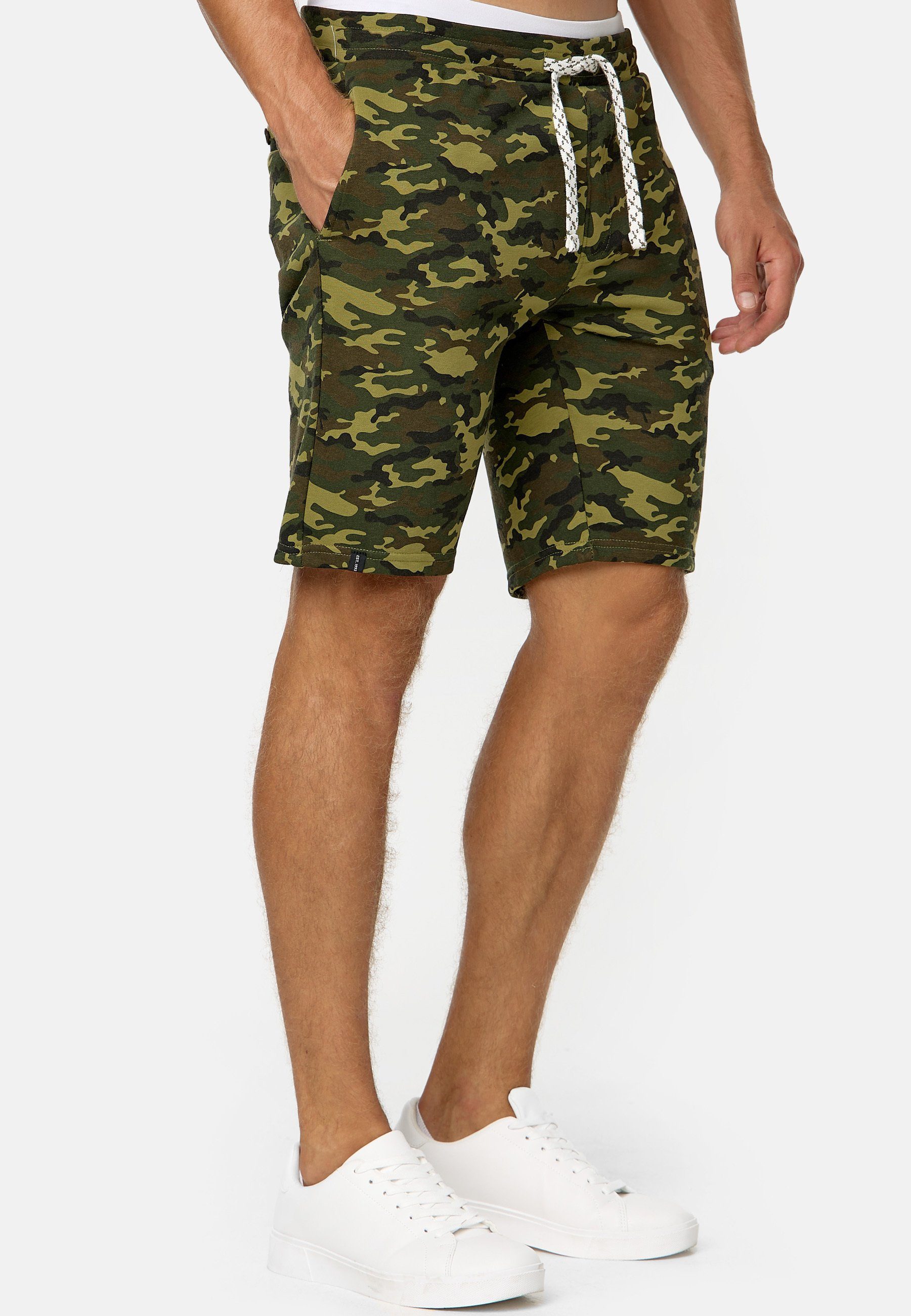 Indicode Sweatshorts Aldrich elastischer Bund mit günstig online kaufen