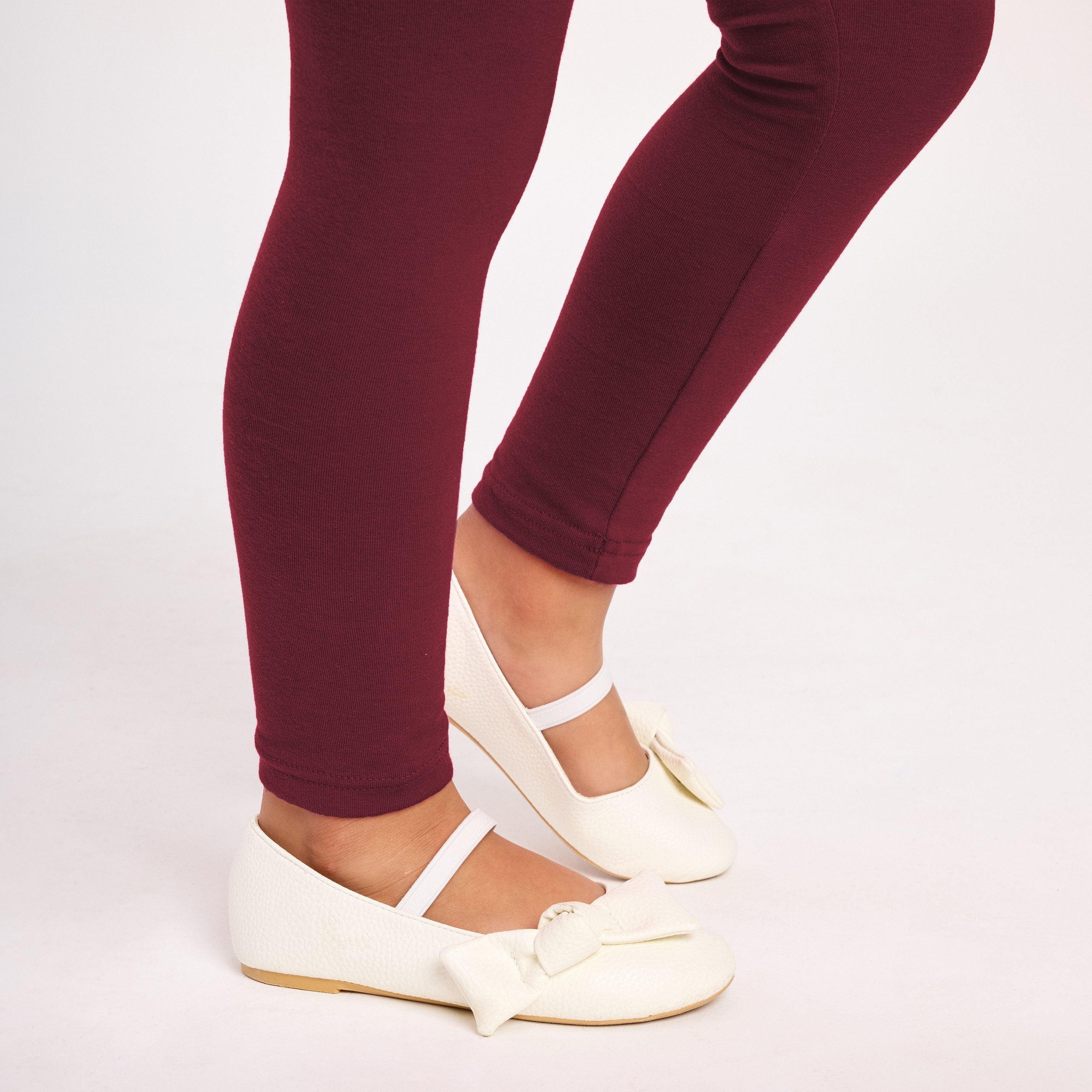 Merry Style Leggings Mädchen Lange Hose Freizeithose mit weitem Bein MS10-130 (1-tlg) elastischer Bund – Bild 3 von 5