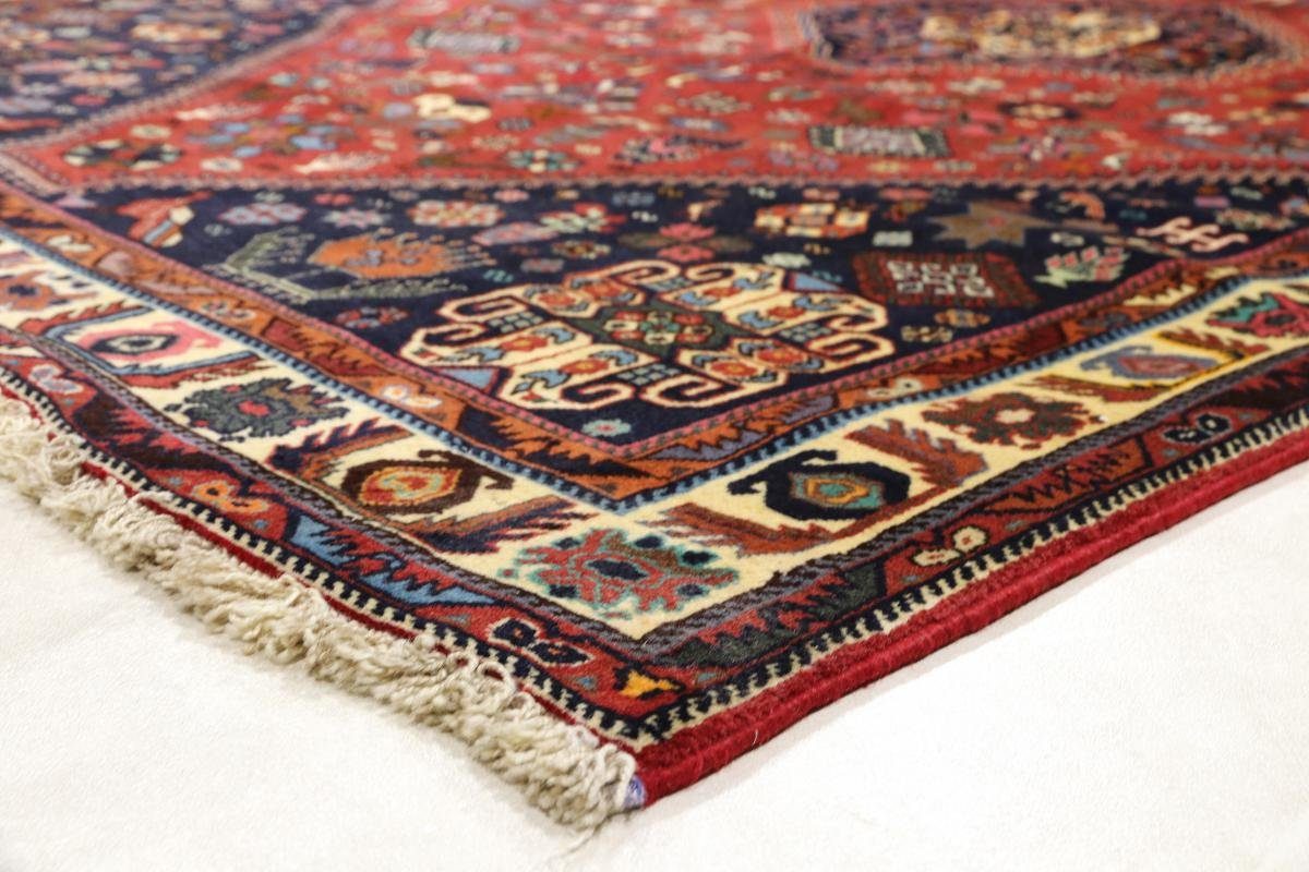 Orientteppich Ghashghai 154x256 Handgeknüpfter Orientteppich Perserteppich, / mm rechteckig, Höhe: Nain 12 Trading