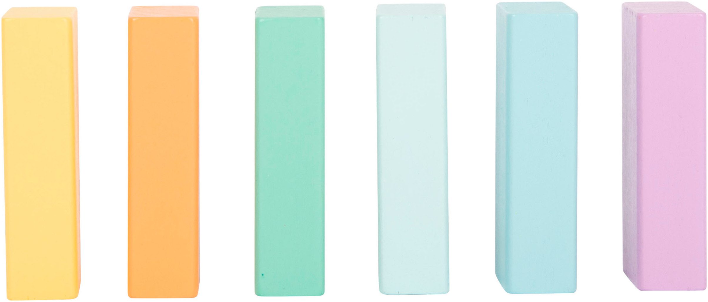 Small Foot Holzbausteine Pastell Spielbausteine, (Set, 50 St)