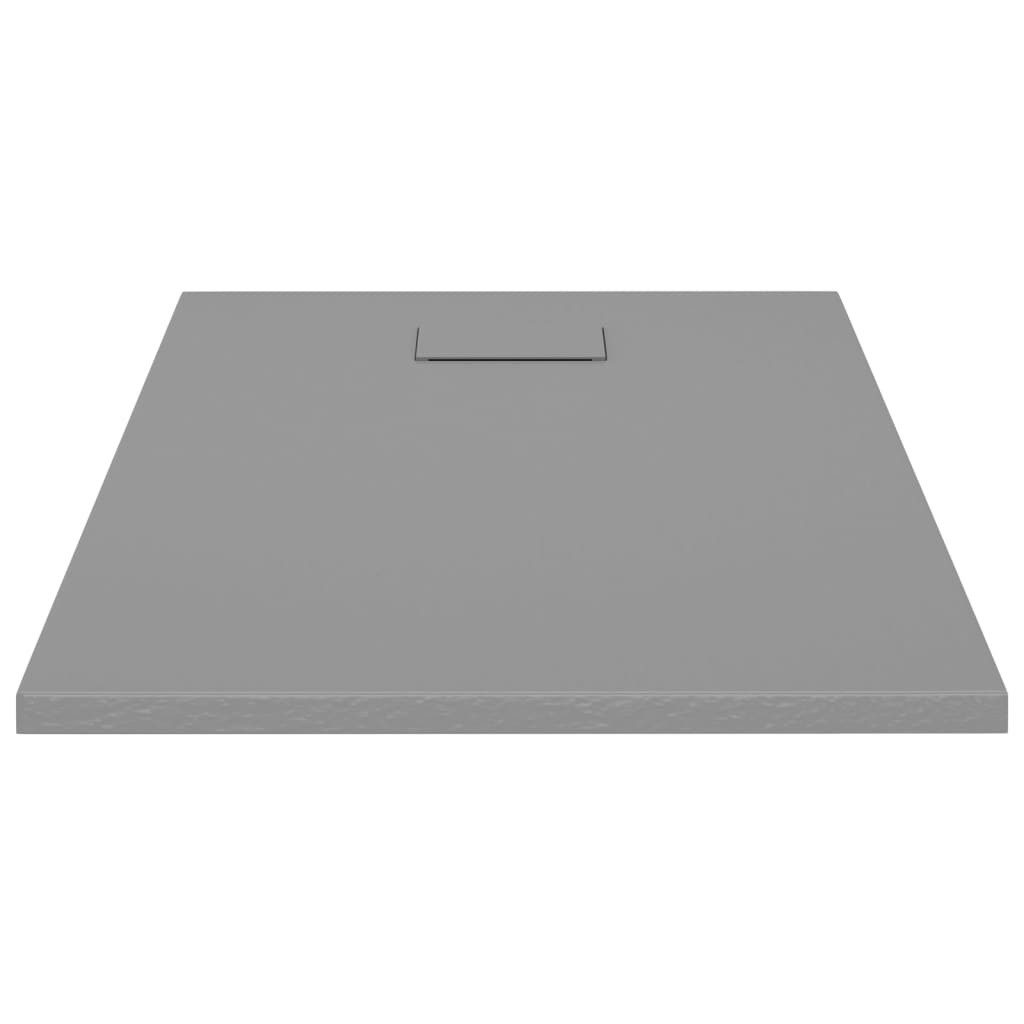 vidaXL Duschwanne Duschwanne SMC Grau 100x70 günstig online kaufen
