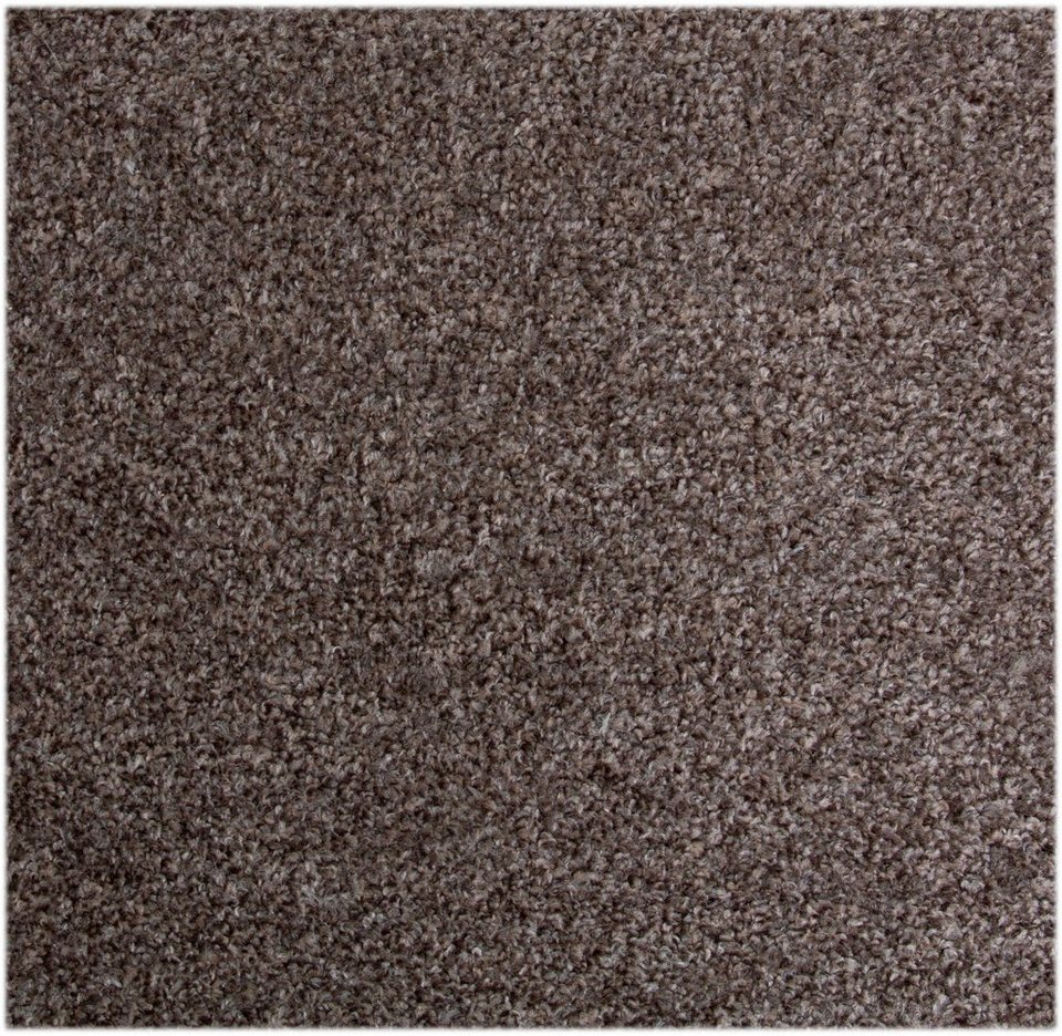 Teppichboden Coupon Velours Fiona, Andiamo, rechteckig, Höhe: 4,5 mm,  meliert, Breite 400 cm oder 500 cm, strapazierfähig & pflegeleicht
