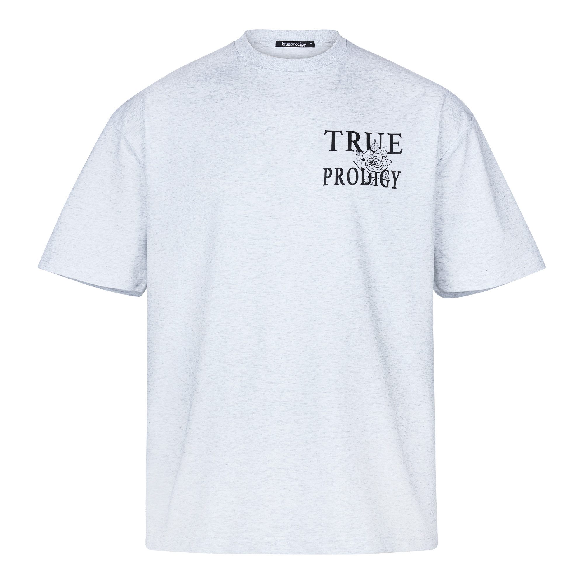 trueprodigy Oversize-Shirt Alex F Logoprint Rundhals dicker Stoff günstig online kaufen