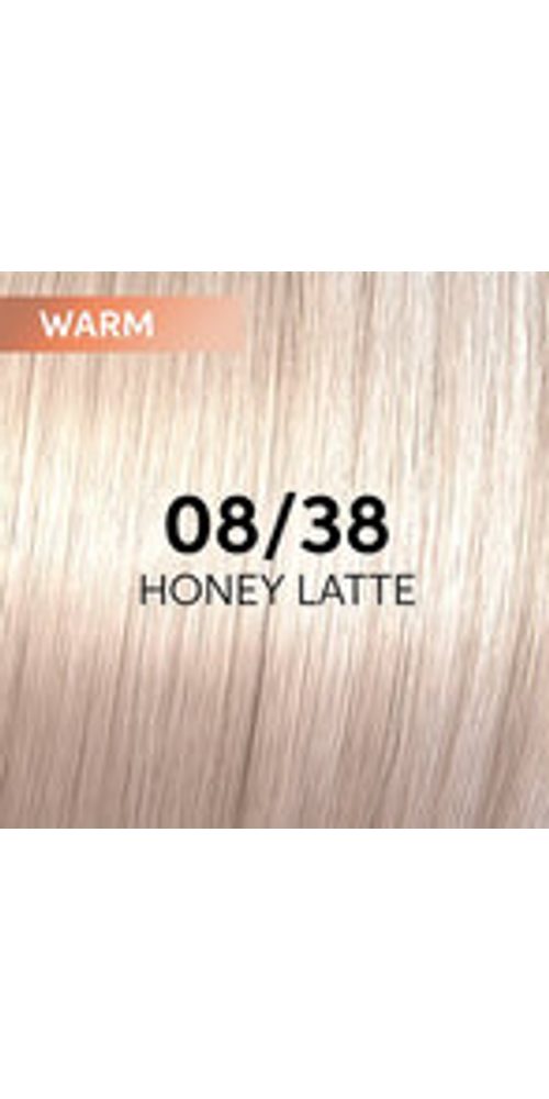 Wella Haarfarbe Wella ShineFinity Zero Lift Glaze 08/38 Honey Latte 60ml