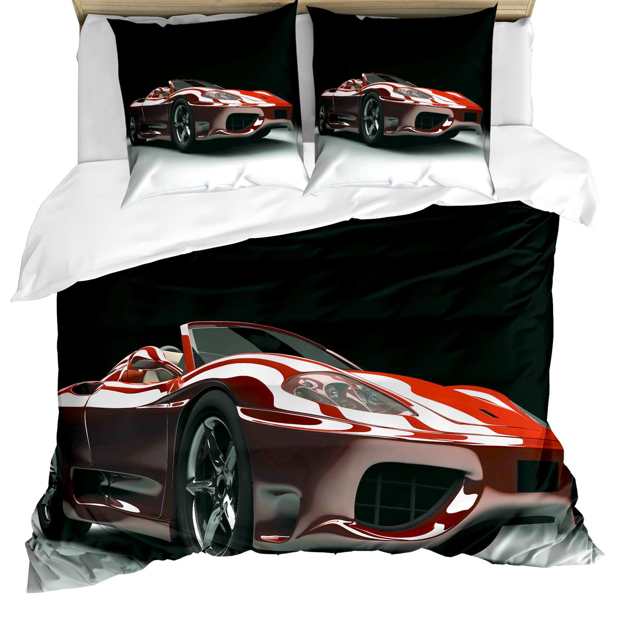 Abakuhaus Постельное белье Milbensicher Всеrgiker geeignet mit Kissenbezügen, Microfaser, Autos Automobilindustrie Theme