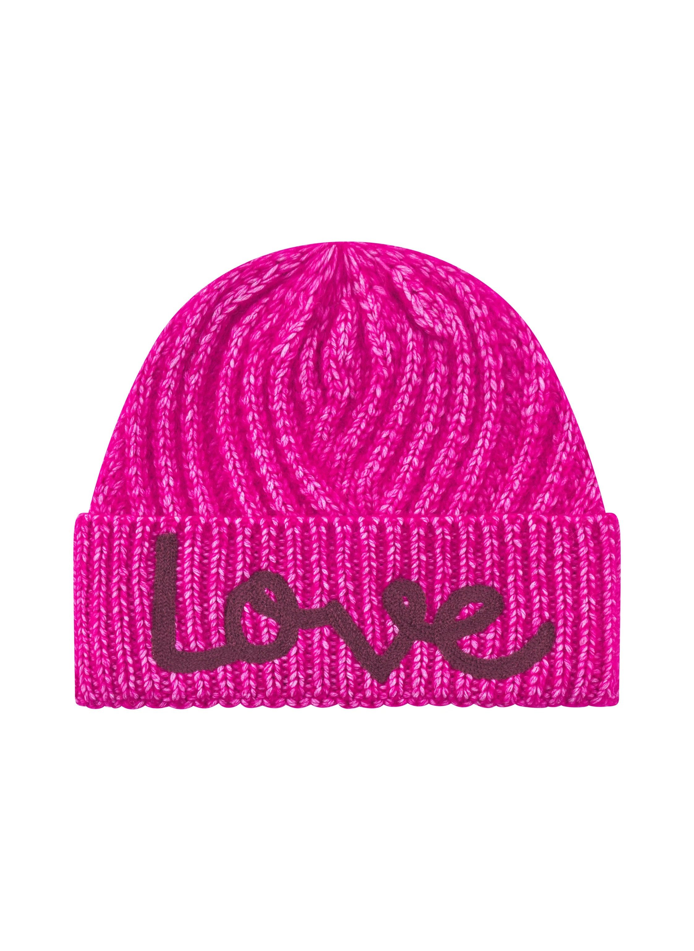 Codello Strickmütze Codello Mütze mit LOVE-Stickerei „Love“-Stickerei als s günstig online kaufen