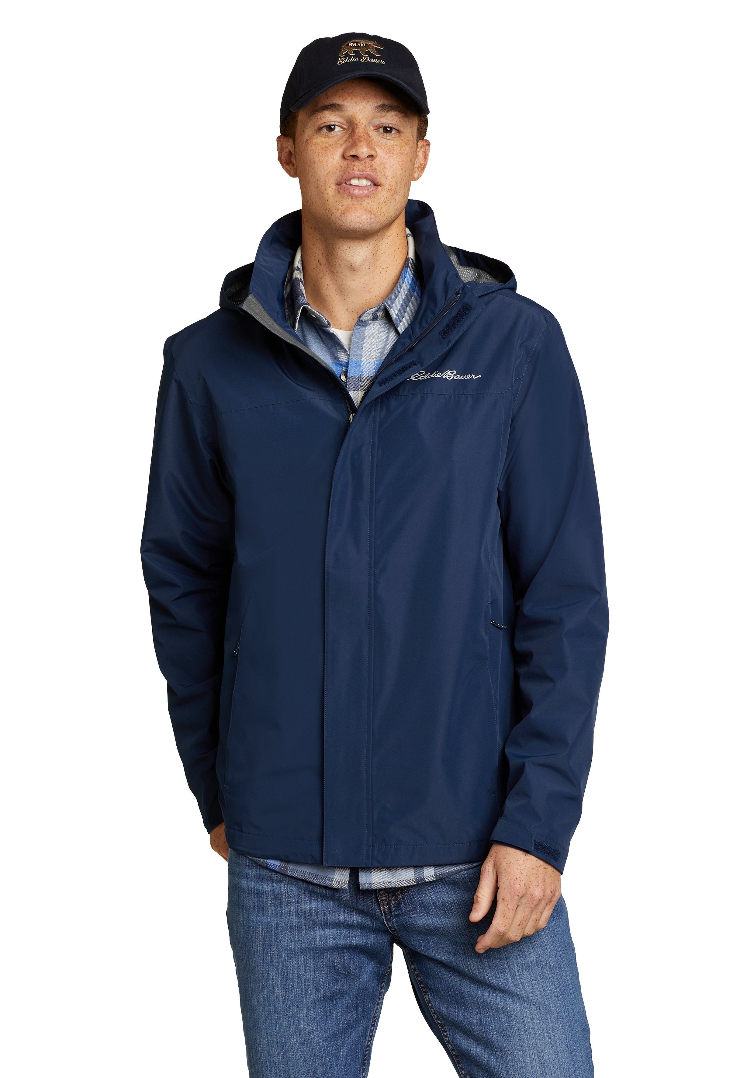 Eddie Bauer Regenjacke Rainfoil Regenjacke - packbar