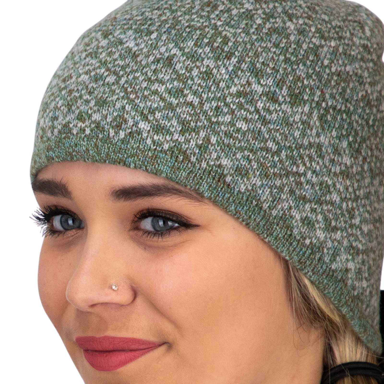 Ihn Unisex Mütze Lammwolle UND Sie aus und Wollmütze Nordisch KUNST MAGIE Beanie Strickmütze für