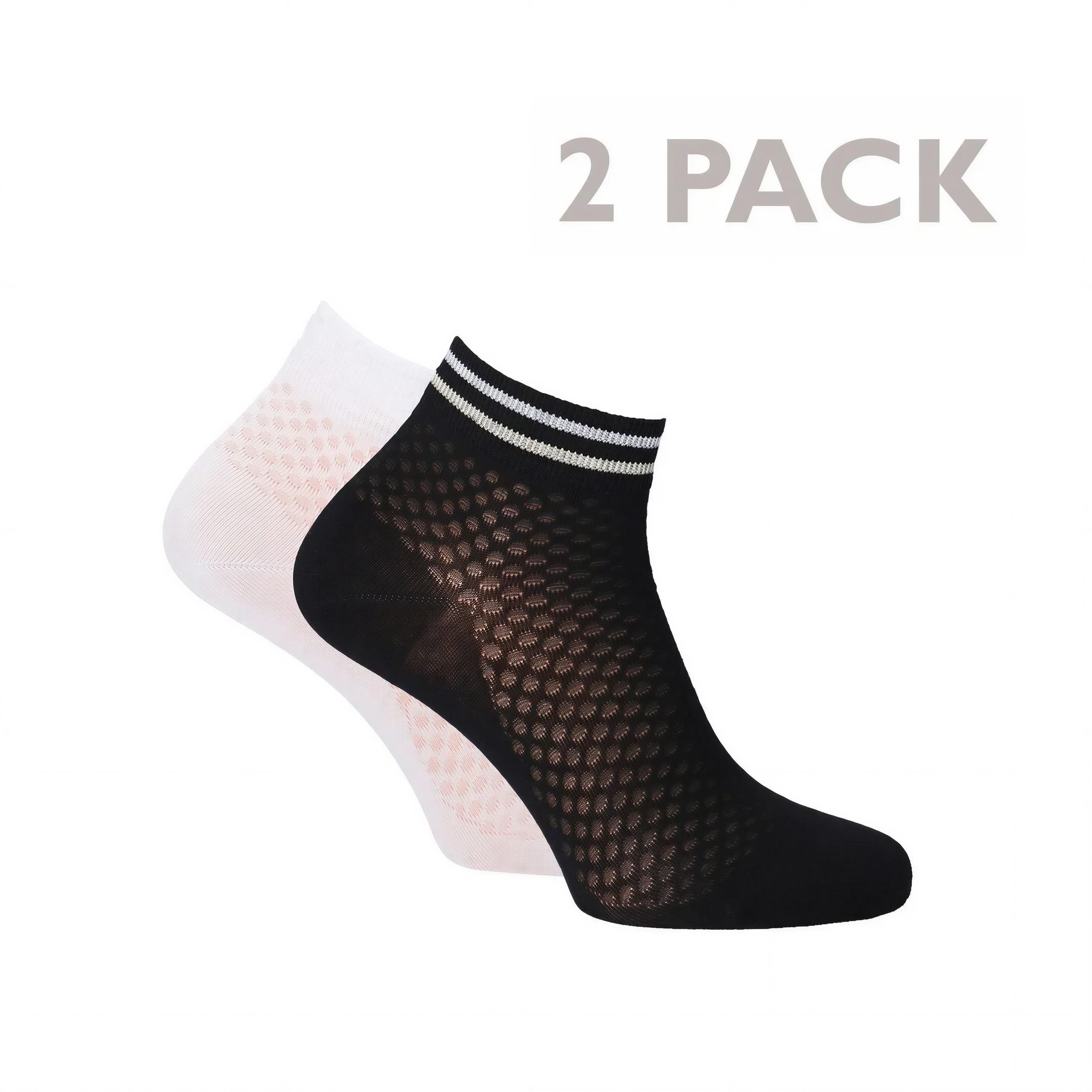 Tamaris Kurzsocken Struktur-Söckchen (Set, 2-Paar, 2er-Pack) aus hautfreundlicher Baumwolle