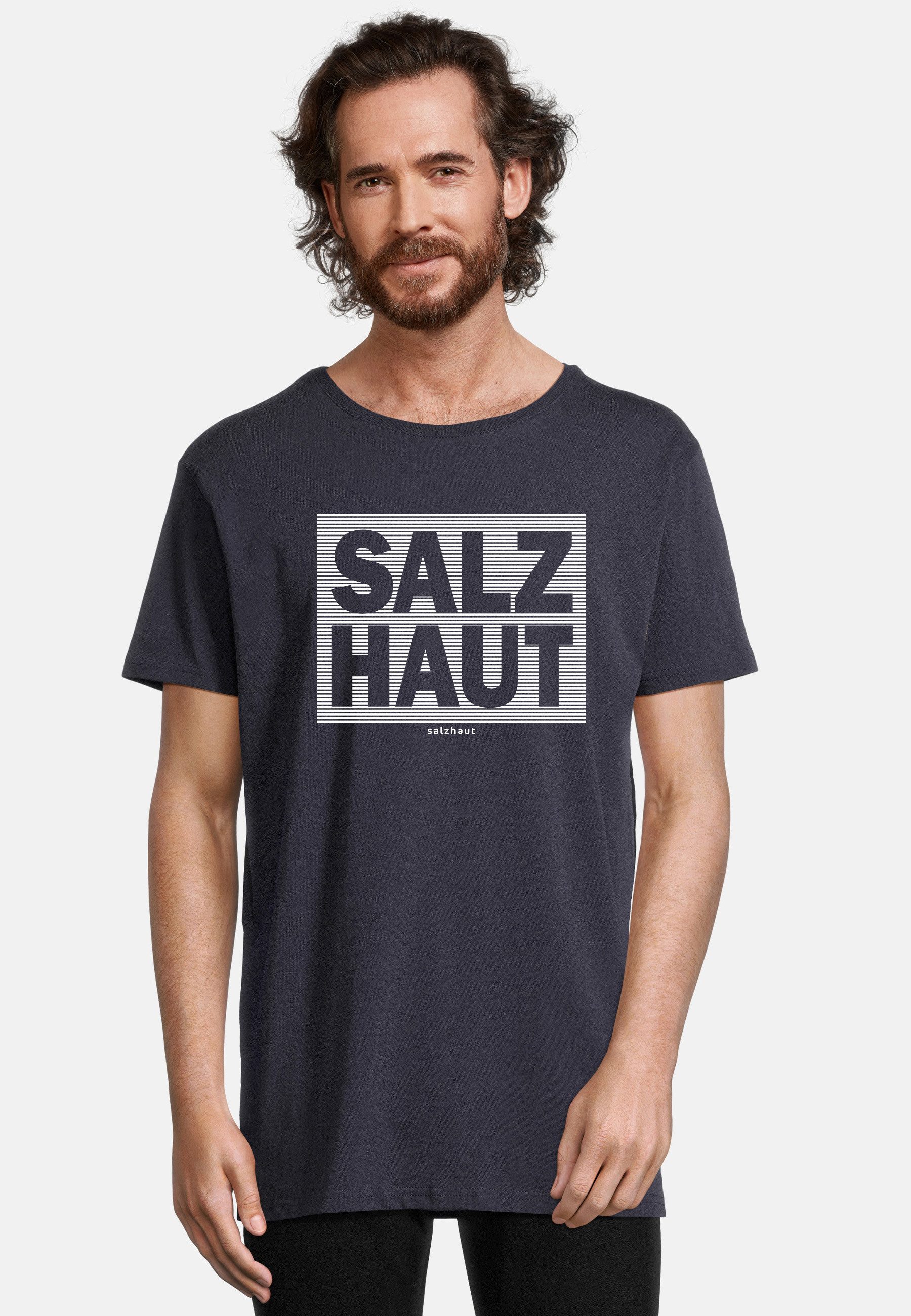 salzhaut T-Shirt DIEK - SALZHAUT STREIFEN Herren normale Passform Endlich wieder Sommer! bequemes T-Shirt, Shirt, Top, Oberteil