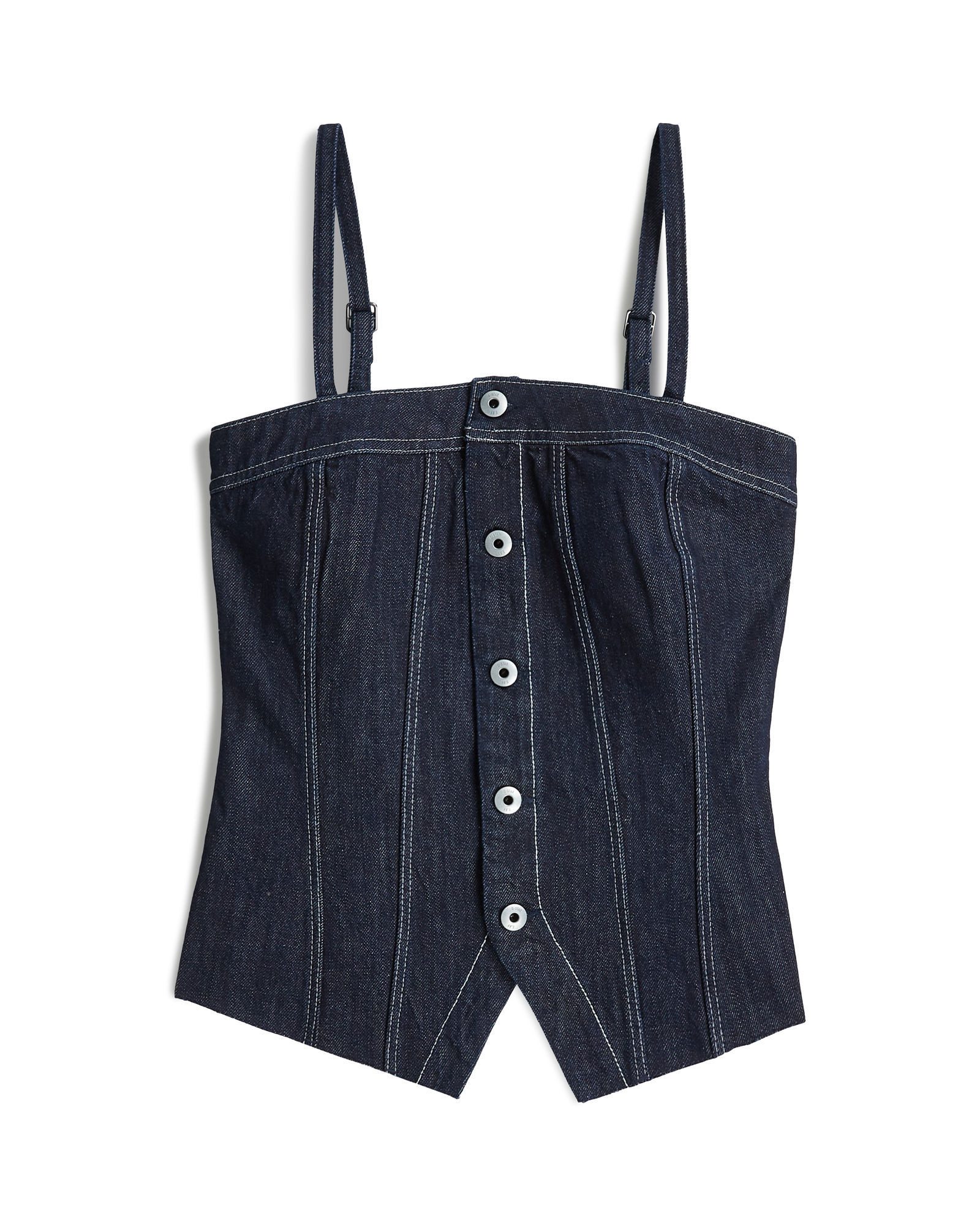 G-STAR T-Shirt Kick Bustier Top