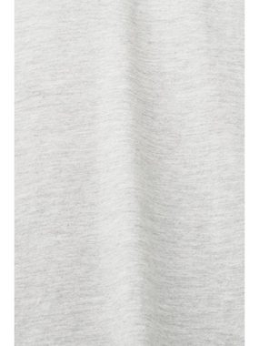 Esprit T-Shirt T-Shirt mit V-Ausschnitt aus Bio-Baumwollmix (1-tlg)