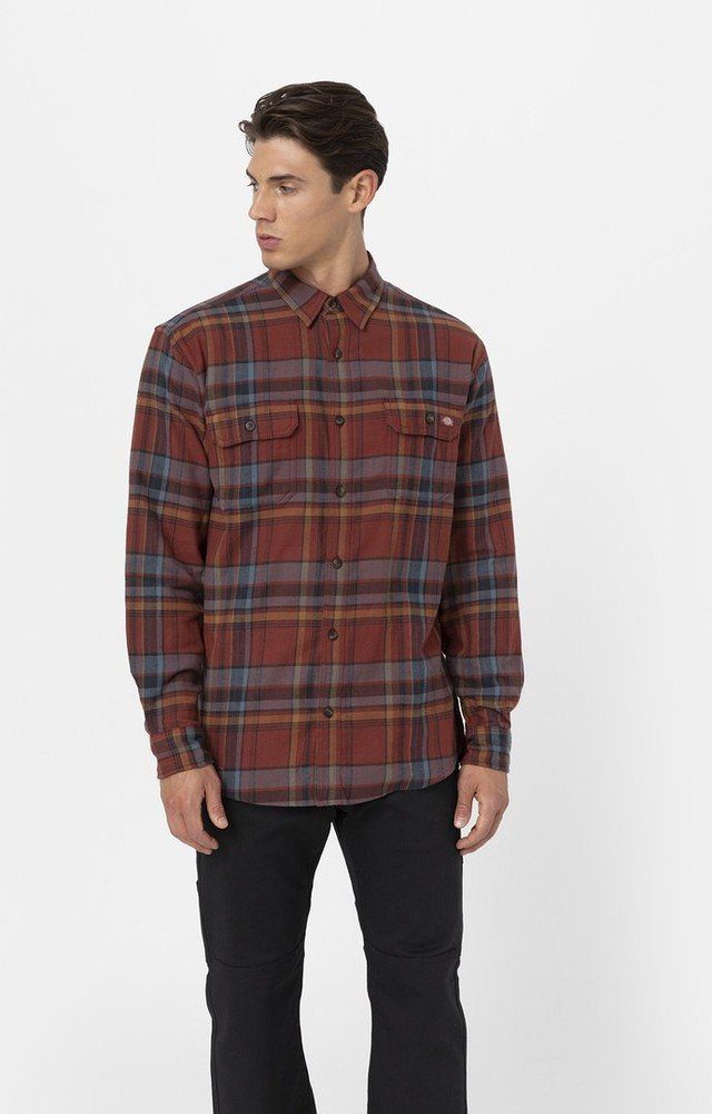 Dickies Langarmhemd Flex Flannel L/S Shirt