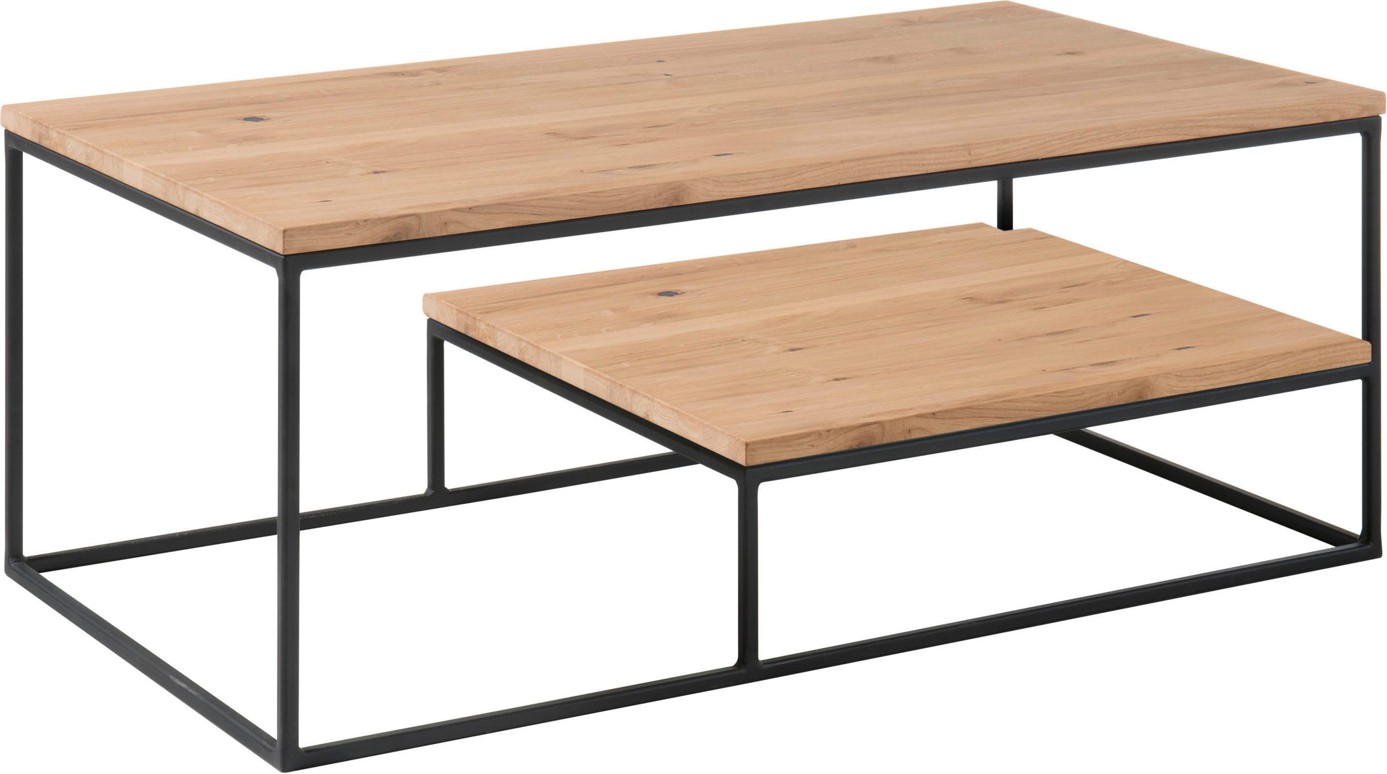 Stolkom Sp.z.o.o. Couchtisch Thore 2, Eiche Massiv, Tisch FSC®-Zertifiziert