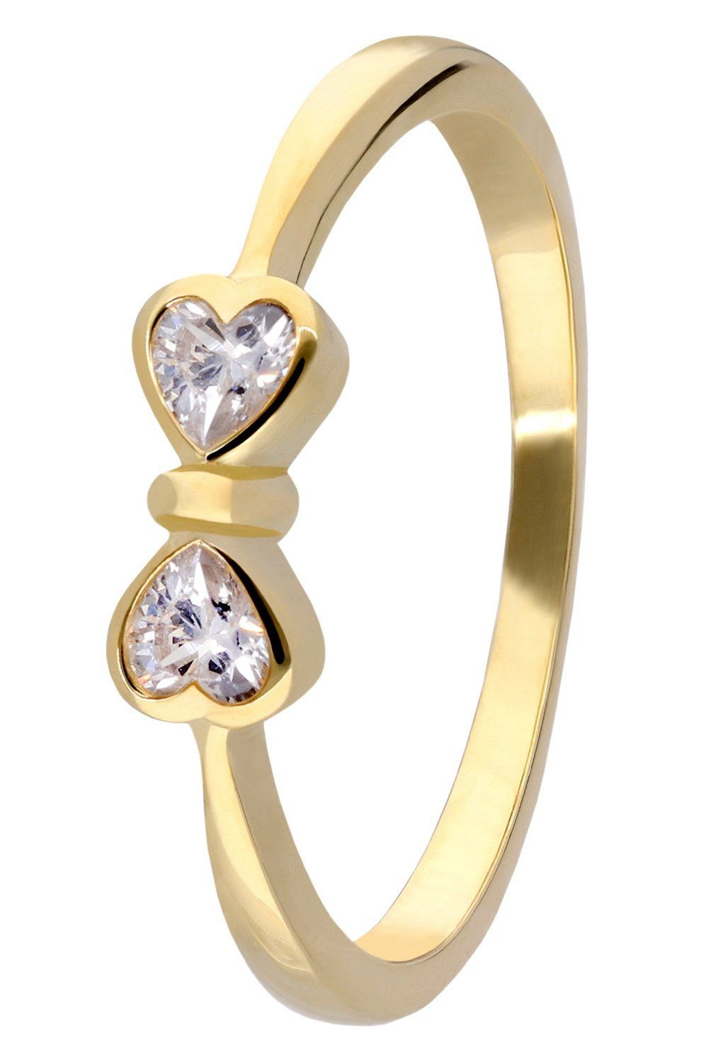 Goldring Damenmit Schleife Gold 333 / 8K