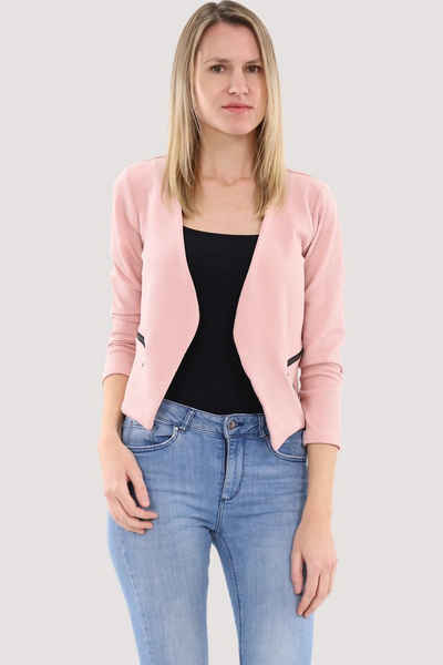 malito more than fashion Jackenblazer 6040 Sweatblazer im Basic-Look