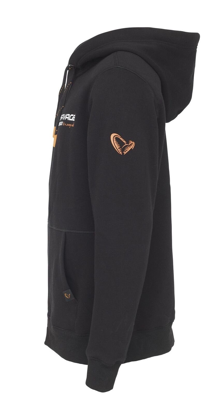 Savage Gear Kapuzenpullover Urban Zip Hoodie Black Pullover Hoody Kapuzenpullover Savage Gear Warm, Elegant und angenehm zu tragen