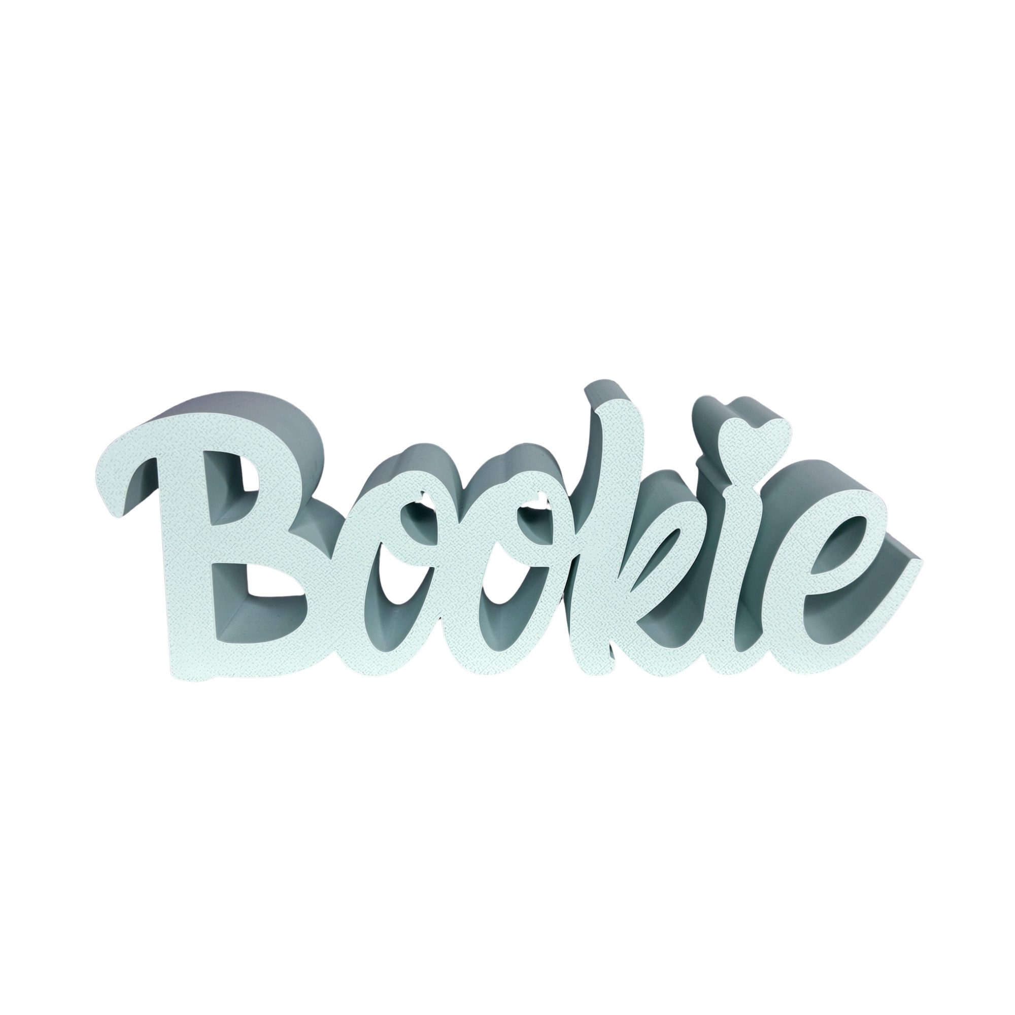 Der Krämer Deko-Schriftzug "Bookie" (Herz) Buch-Aufsteller Bücherregal Dekoration