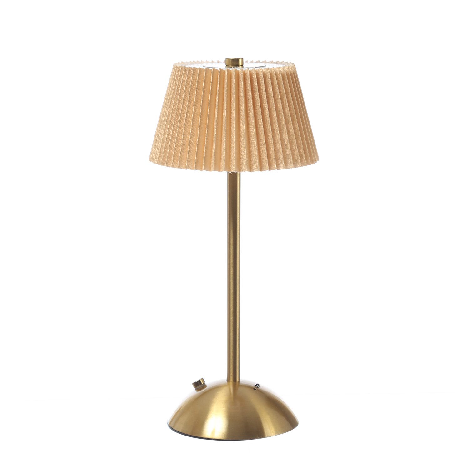 MARELIDA Tischleuchte LED Tischlampe mit Schirm wiederaufladbar dimmbar 3 L günstig online kaufen