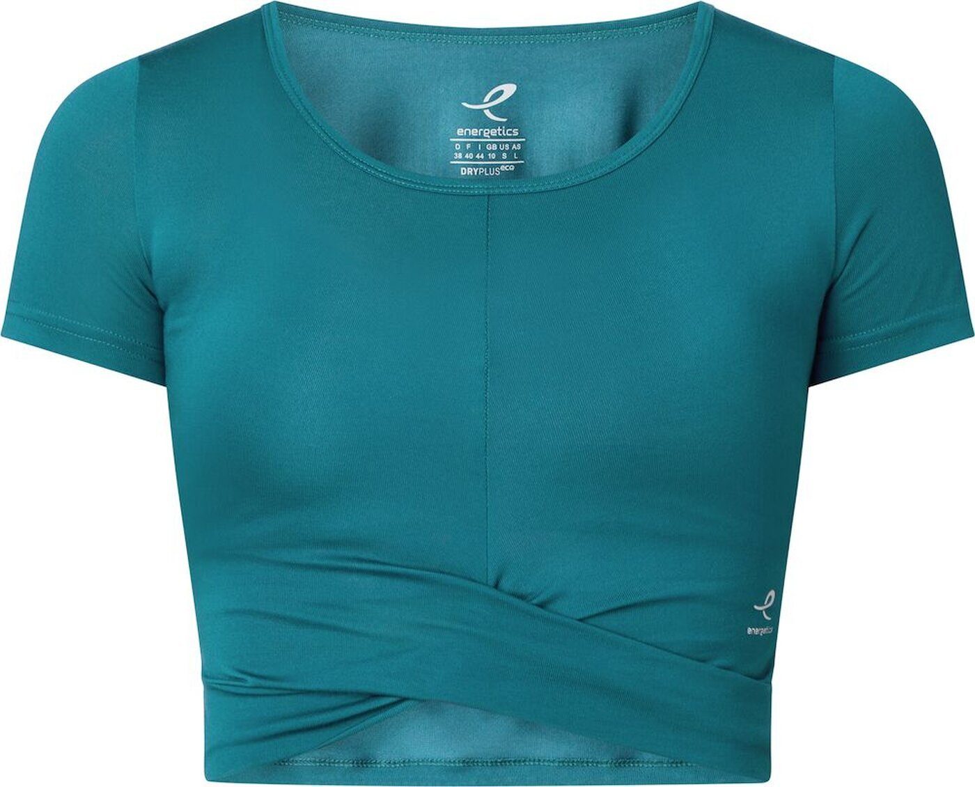 III wms Da.-T-Shirt Energetics Gesinella 627 BLUE Kurzarmshirt PETROL