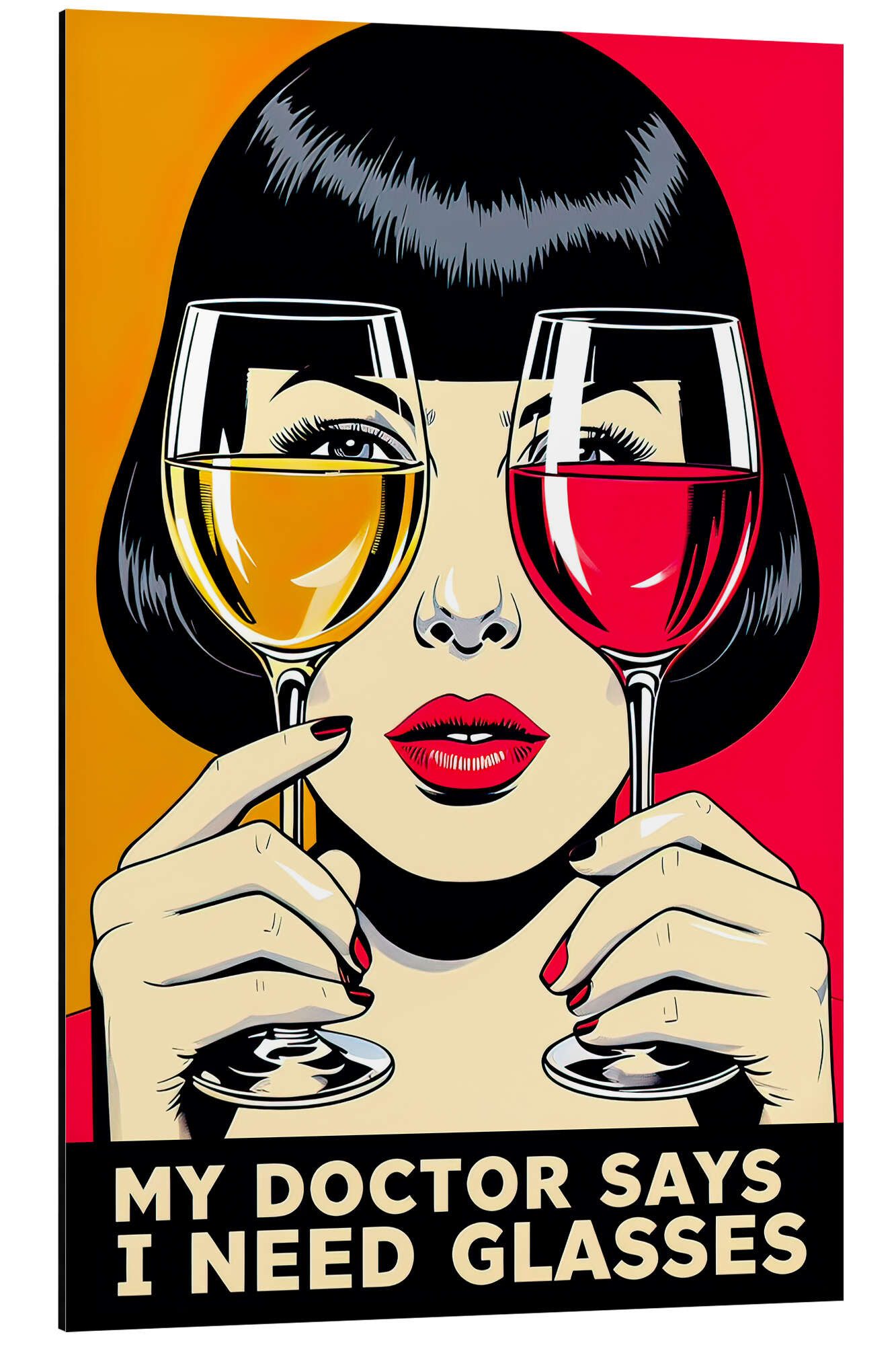 Posterlounge Wandbild My doctor says I günstig online kaufen