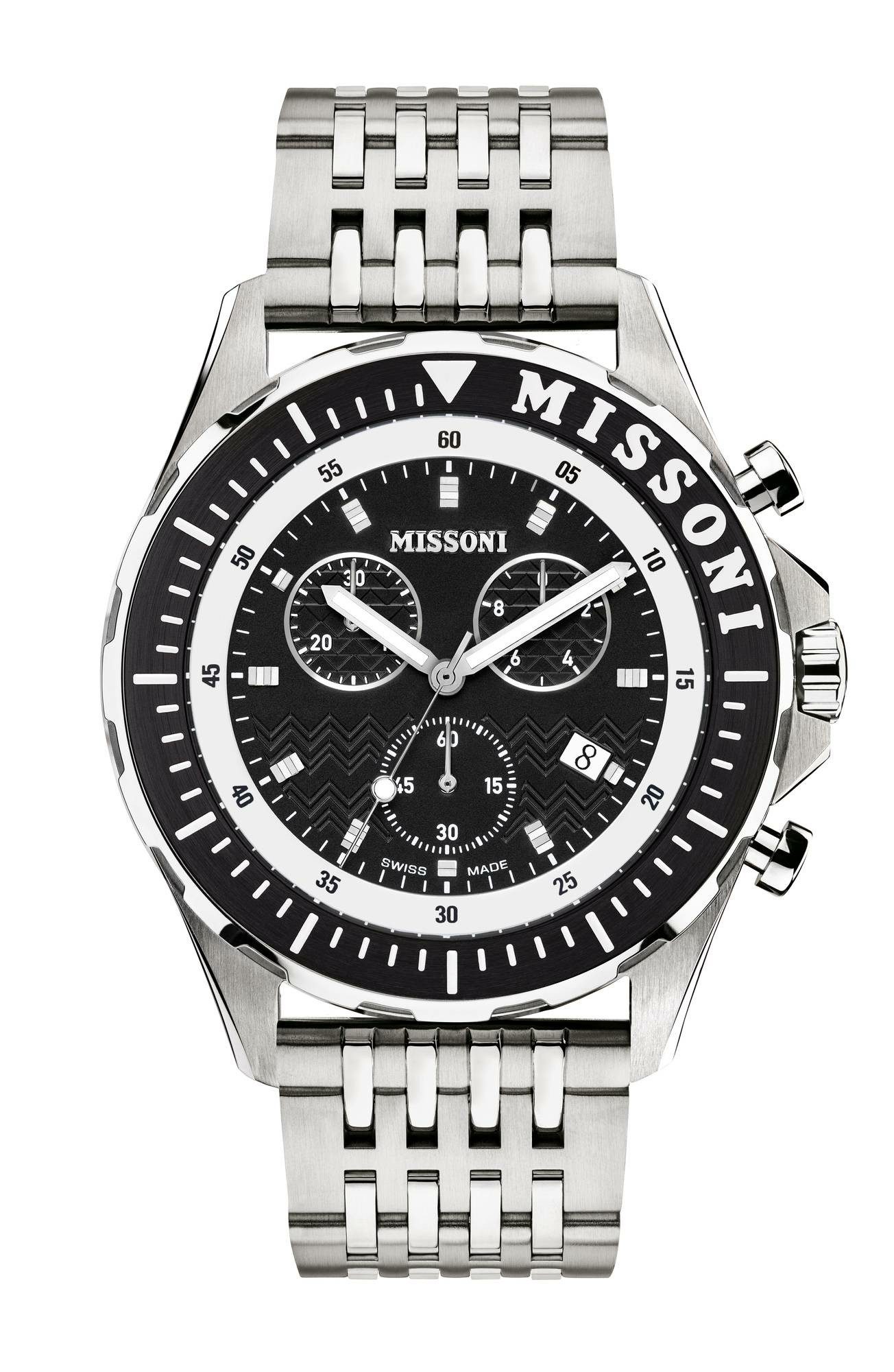 Missoni Mechanische Uhr Analoguhren für Herren, (1-tlg., Mechanische Uhr)