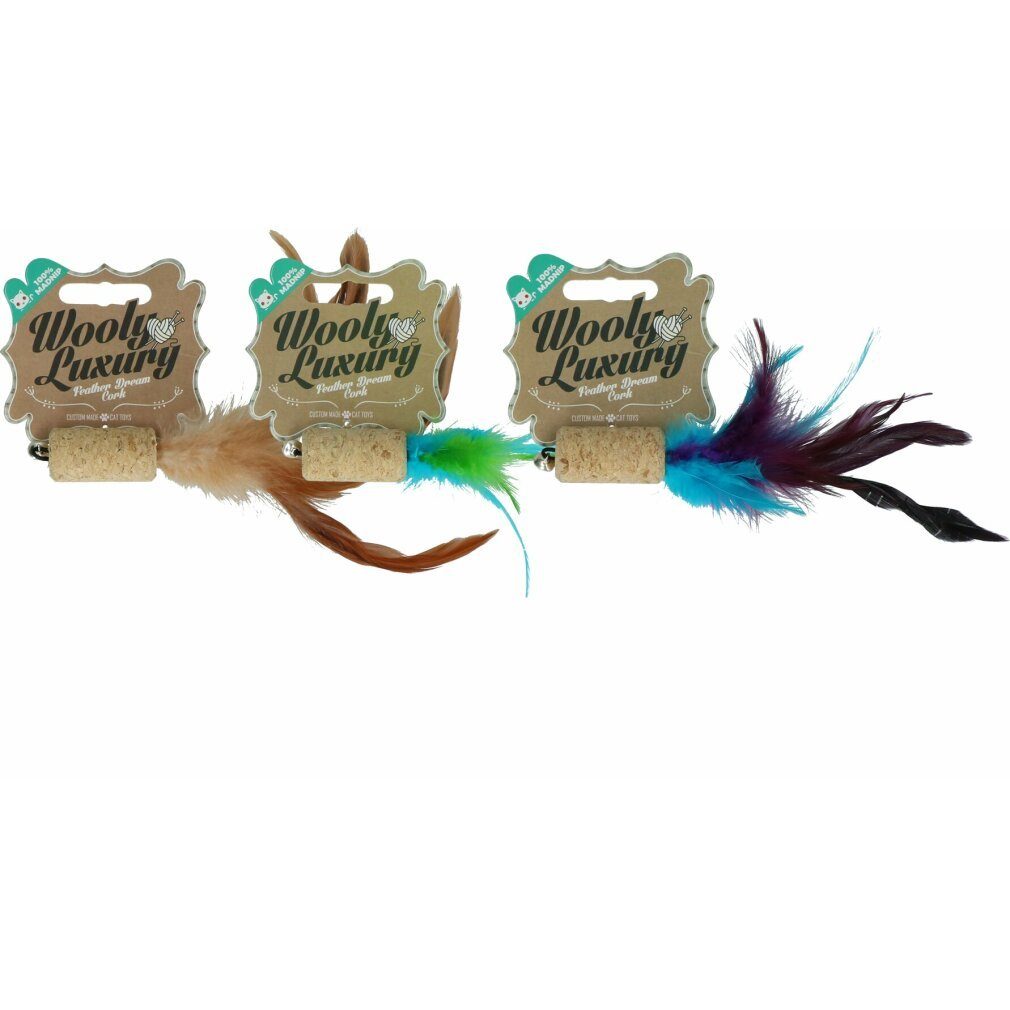 Holland Animal Care Tierkuscheltier Wooly Luxury Feather Dream Cork lila