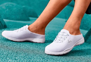 LASCANA ACTIVE Slip-On Sneaker zum Reinschlüpfen, ultraleicht, Sabot, Clog, Freizeitschuh VEGAN