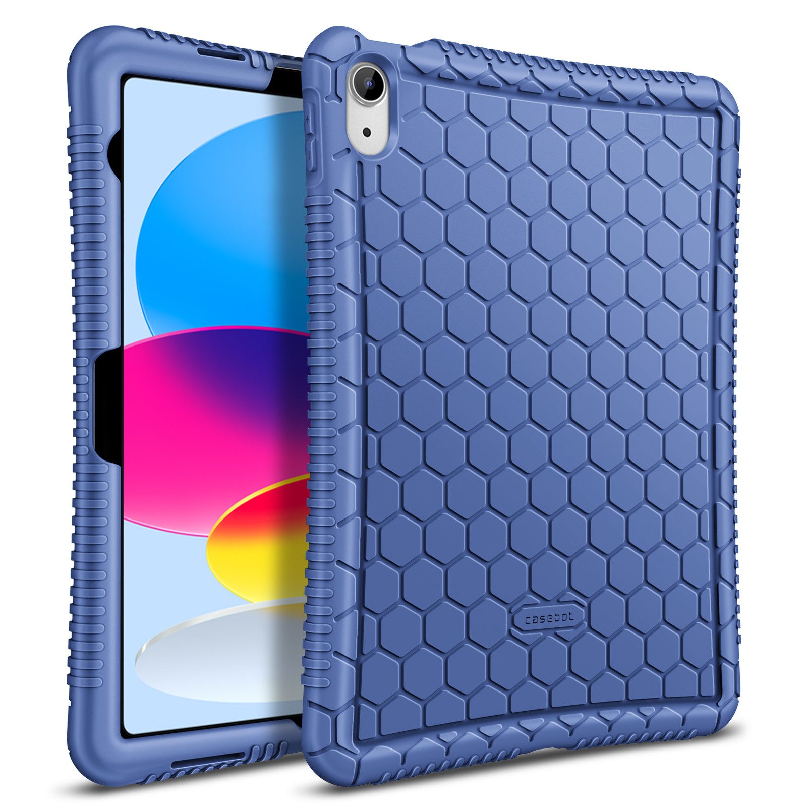 Fintie Tablet-Hülle für iPad 11. Generation 11 Zoll 2025, iPad 10 Generation 10.9‘’ 2022, [Bienenstock Serie] Leichte rutschfeste Stoßfeste Schutzhülle Case