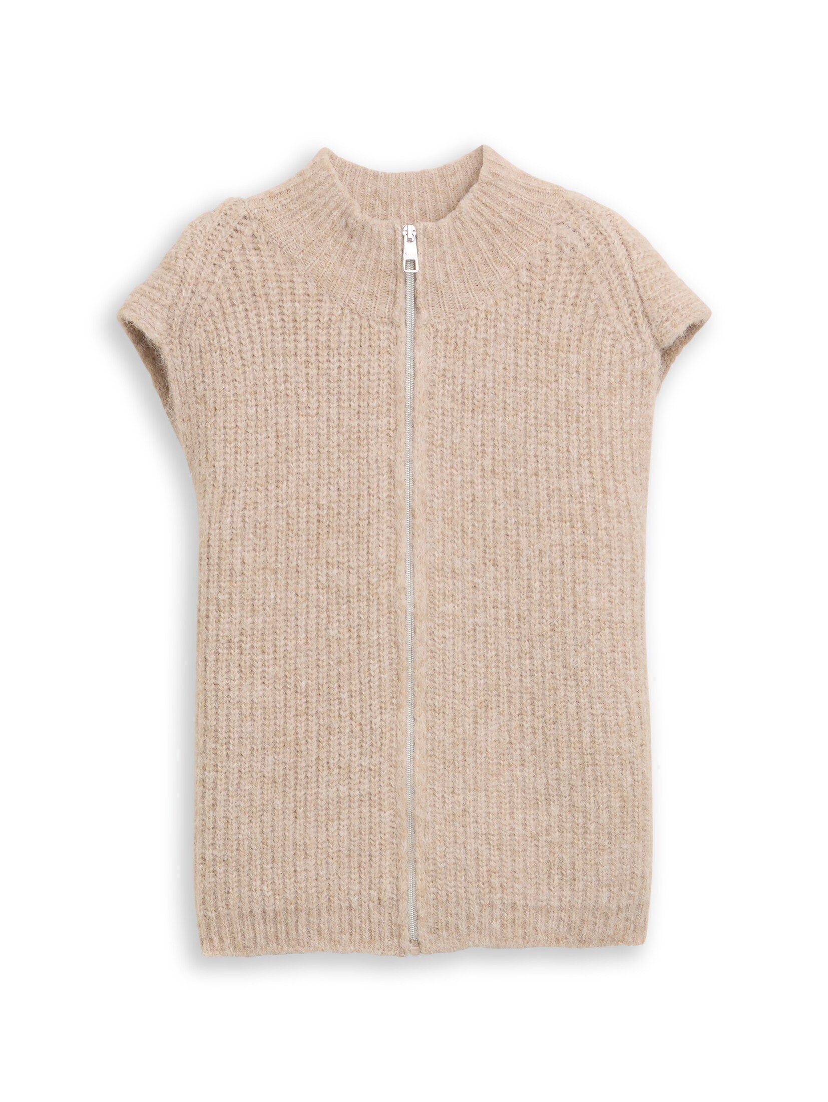 TOM TAILOR Denim Cardigan Pullover & Strickjacken Pullunder mit Stehkragen