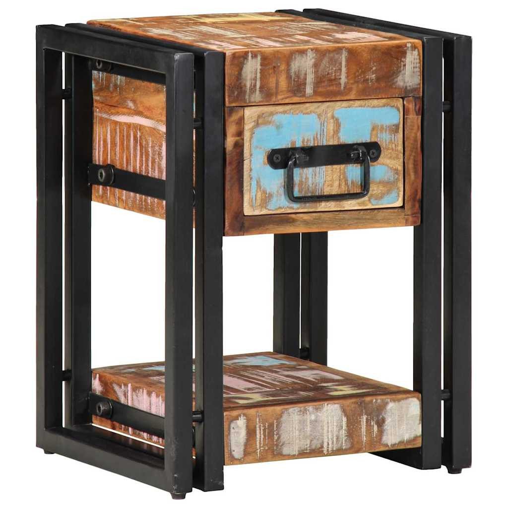 vidaXL Nachttisch Nachttisch 2 stk. Mehrfarbig 30 x 30 x 40 cm (2-St)