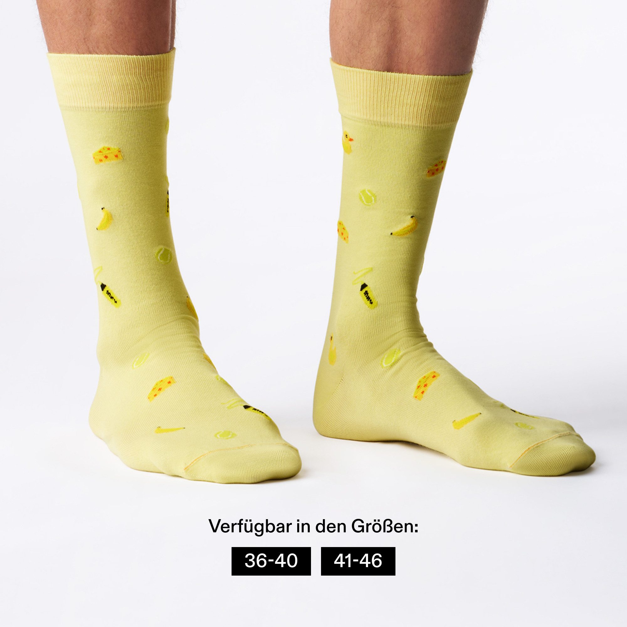 von Jungfeld Socken Signature Icons SET Baumwoll-Mischung 35-46 Unisex (3-Paar, 3 Paar) Lustige Motivsocken aus Bio-Baumwolle