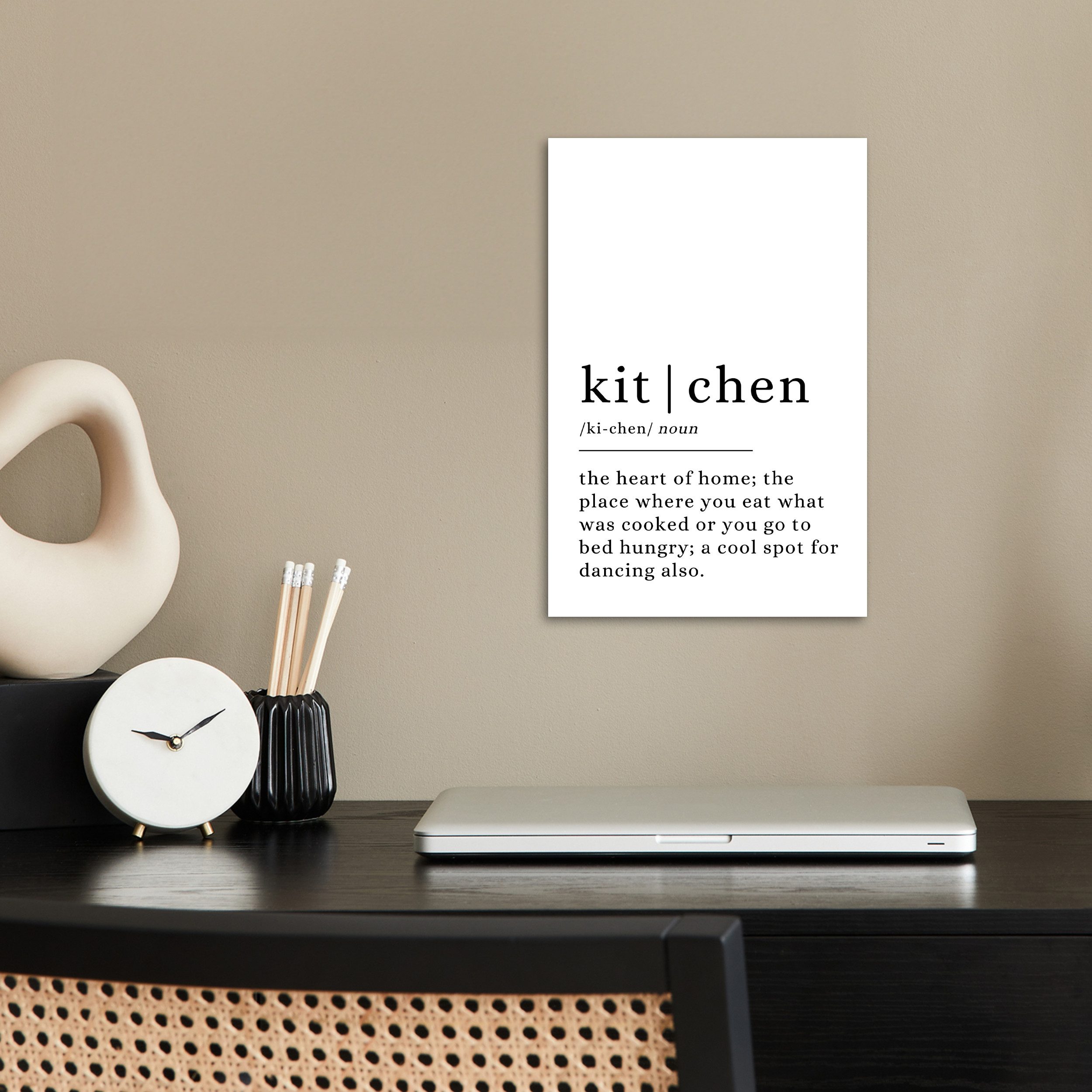 MuchoWow Poster Zitat - Küche - günstig online kaufen